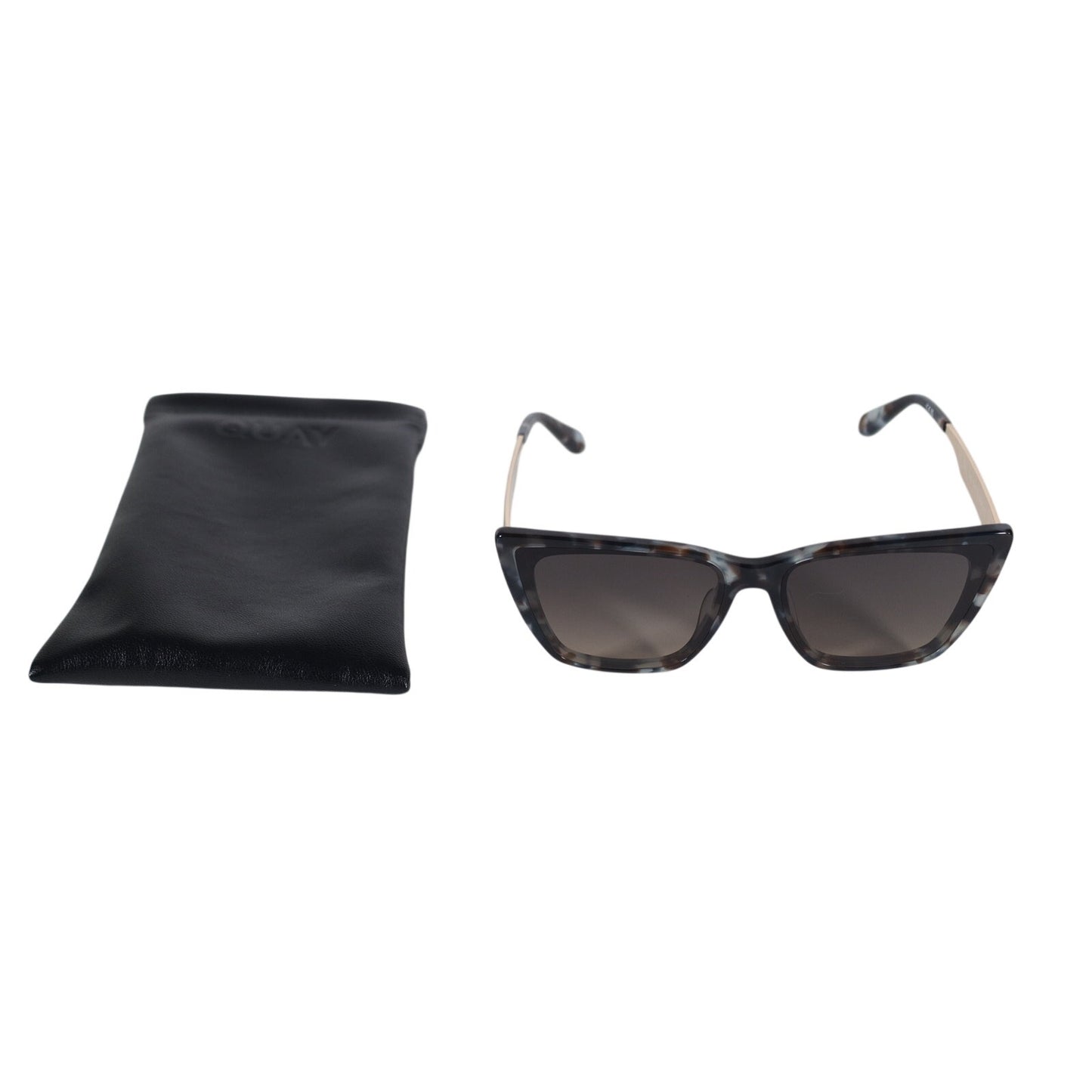 Quay Australia Call the Shots Remixed Sunglasses - Storm Tortoise / Smoke Taupe