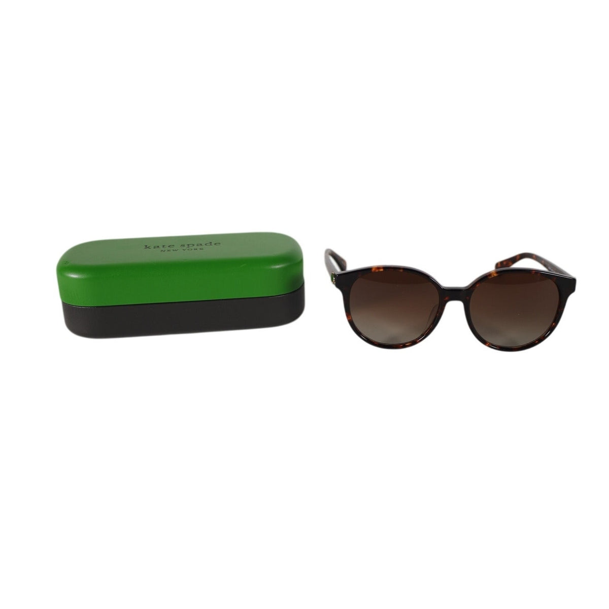 Kate Spade Women's Round ELIZA Polarized Sunglasses - Tortoise / Brown