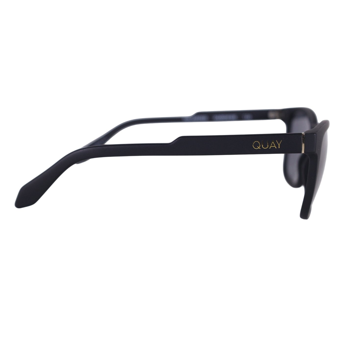 Quay Australia HARDWIRE Polarized Sunglasses - Matte Black / Smoke