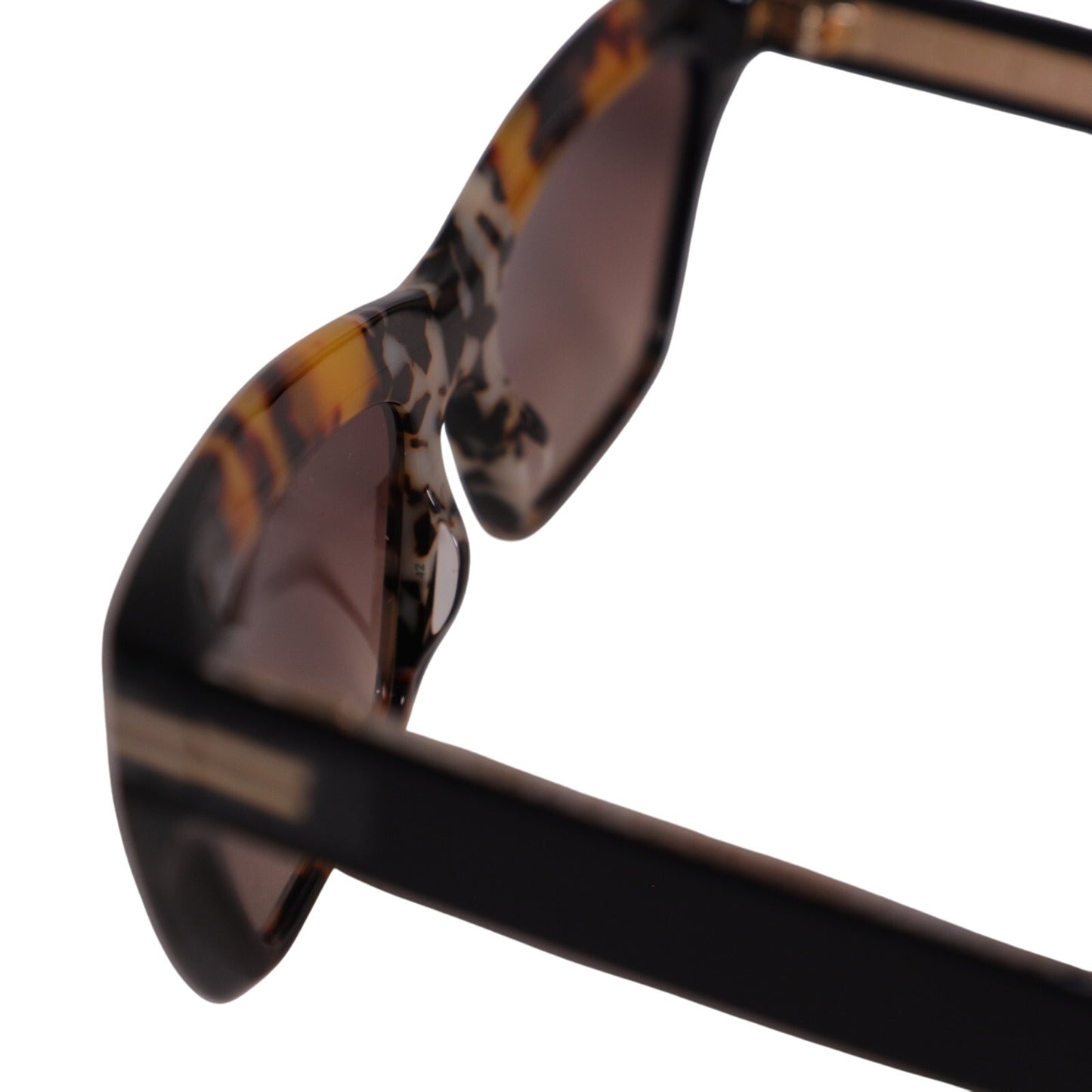 Marc Jacobs Rectangle Cat Eye Sunglasses - Havana / Brown Gradient