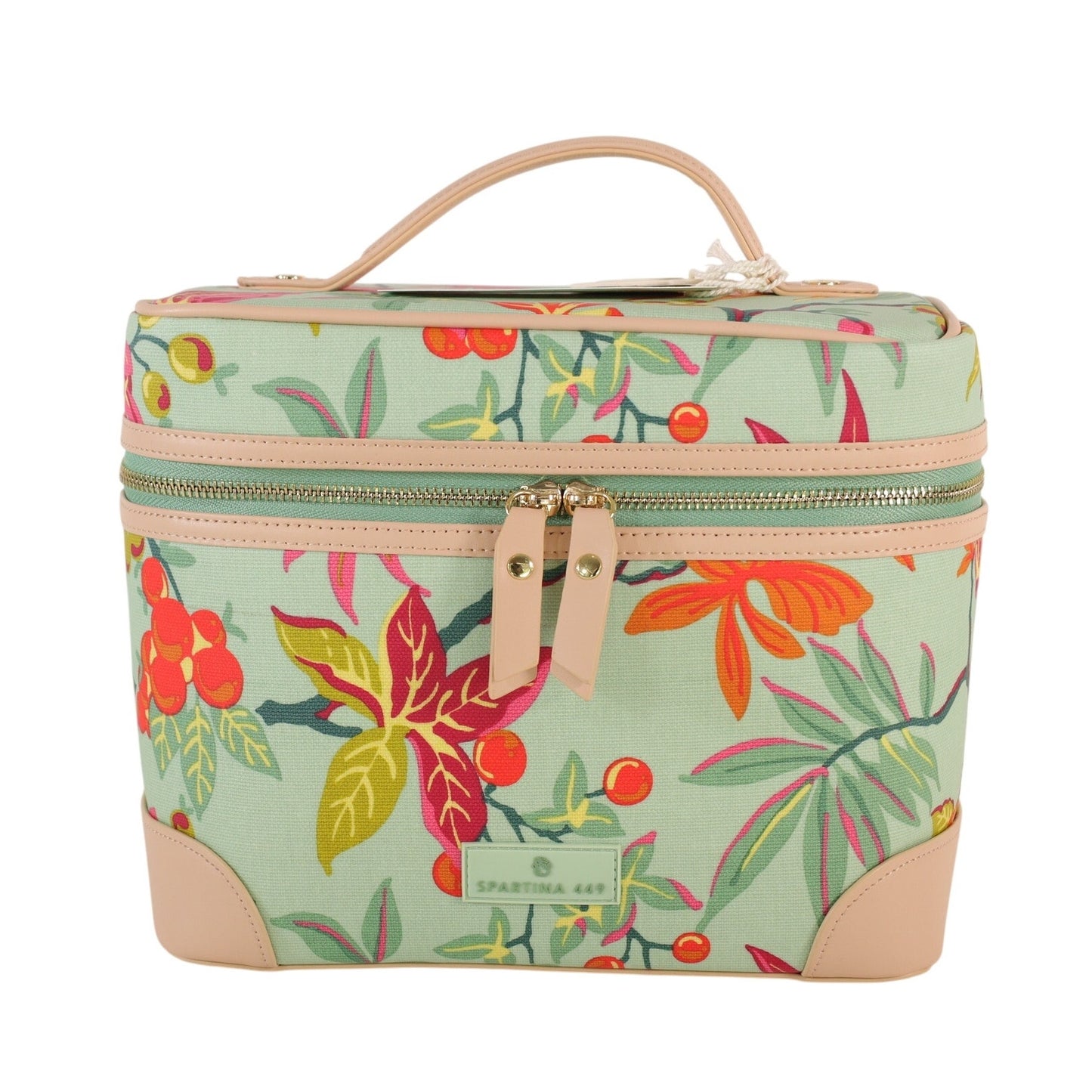 Spartina 449 Travel Accessory Train Case - Richmond Hill Sea Foam