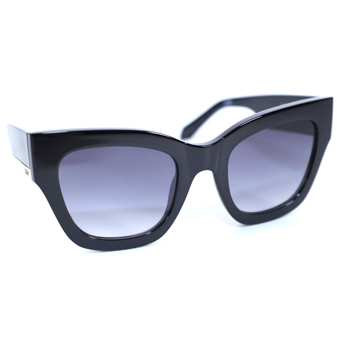 Quay Australia BY THE WAY Womens Sunglasses - Black/Smoke