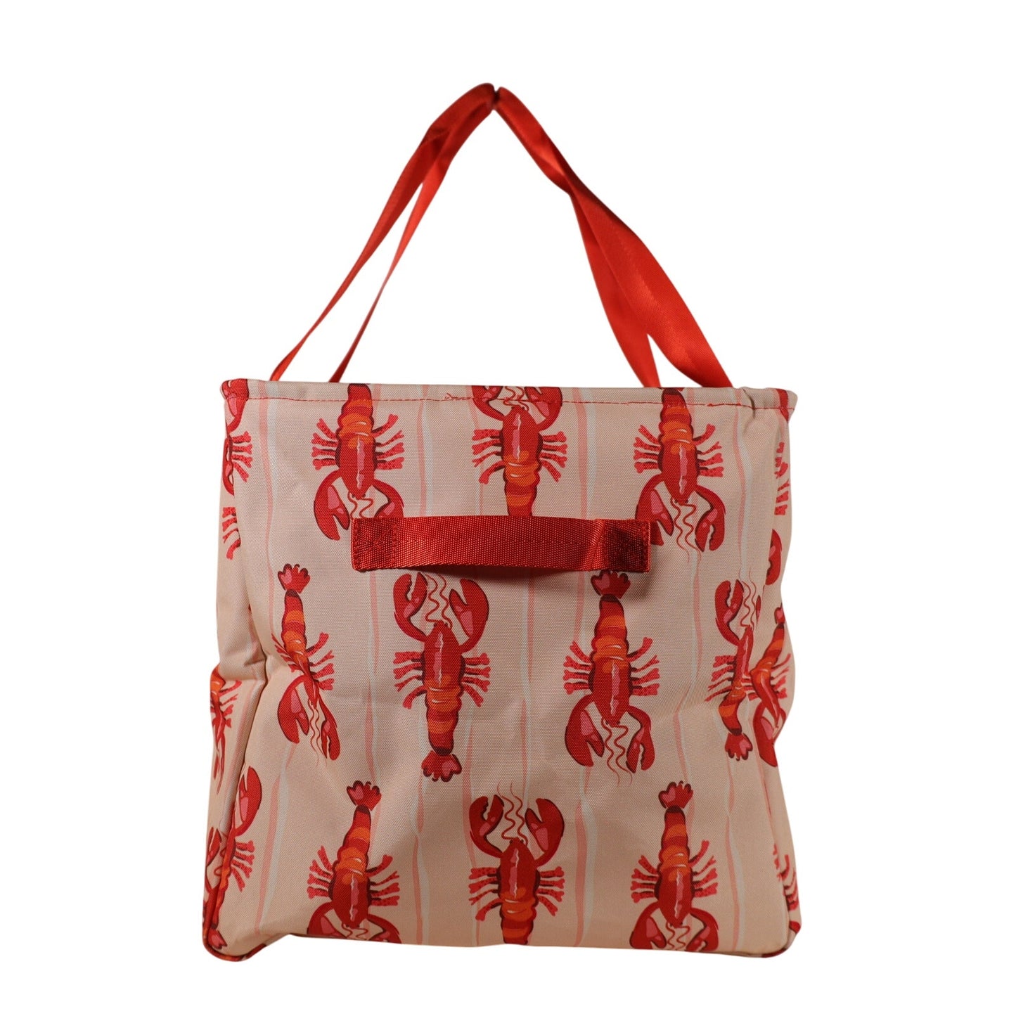 Vera Bradley Large Collapsible Storage Car Tote - Lobster Clause