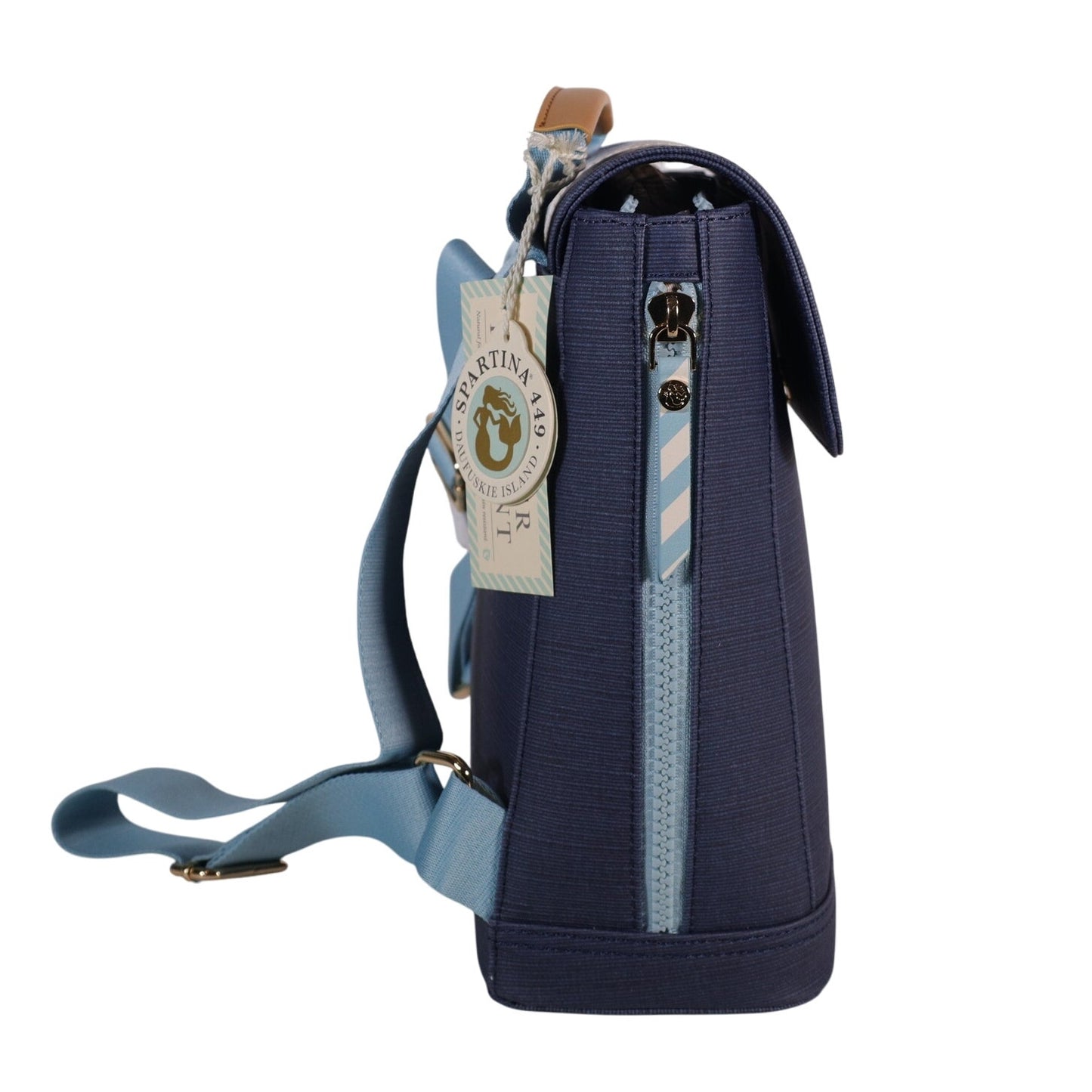 Spartina 449 Armada Back Pack - Navy Blue Stripe