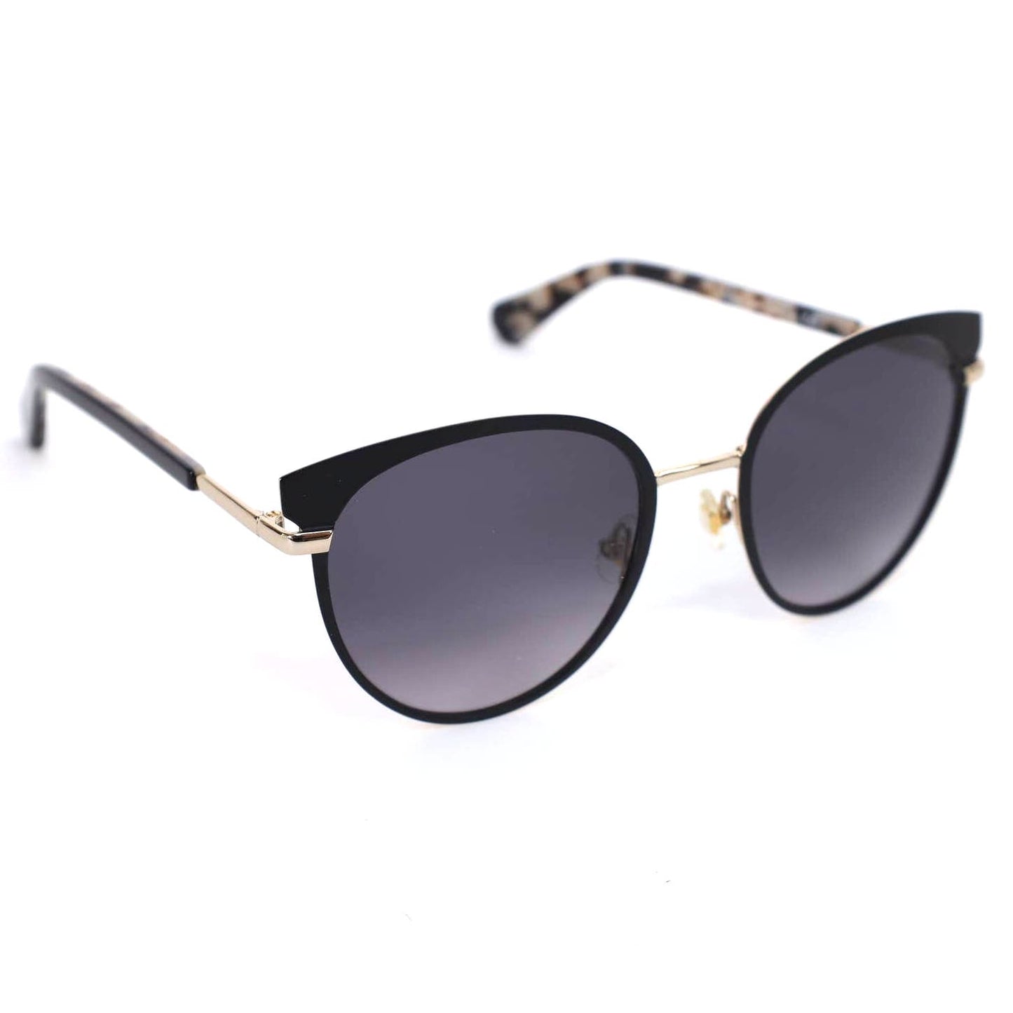 Kate Spade Janalee Cat-Eye Sunglasses - Black/Gold