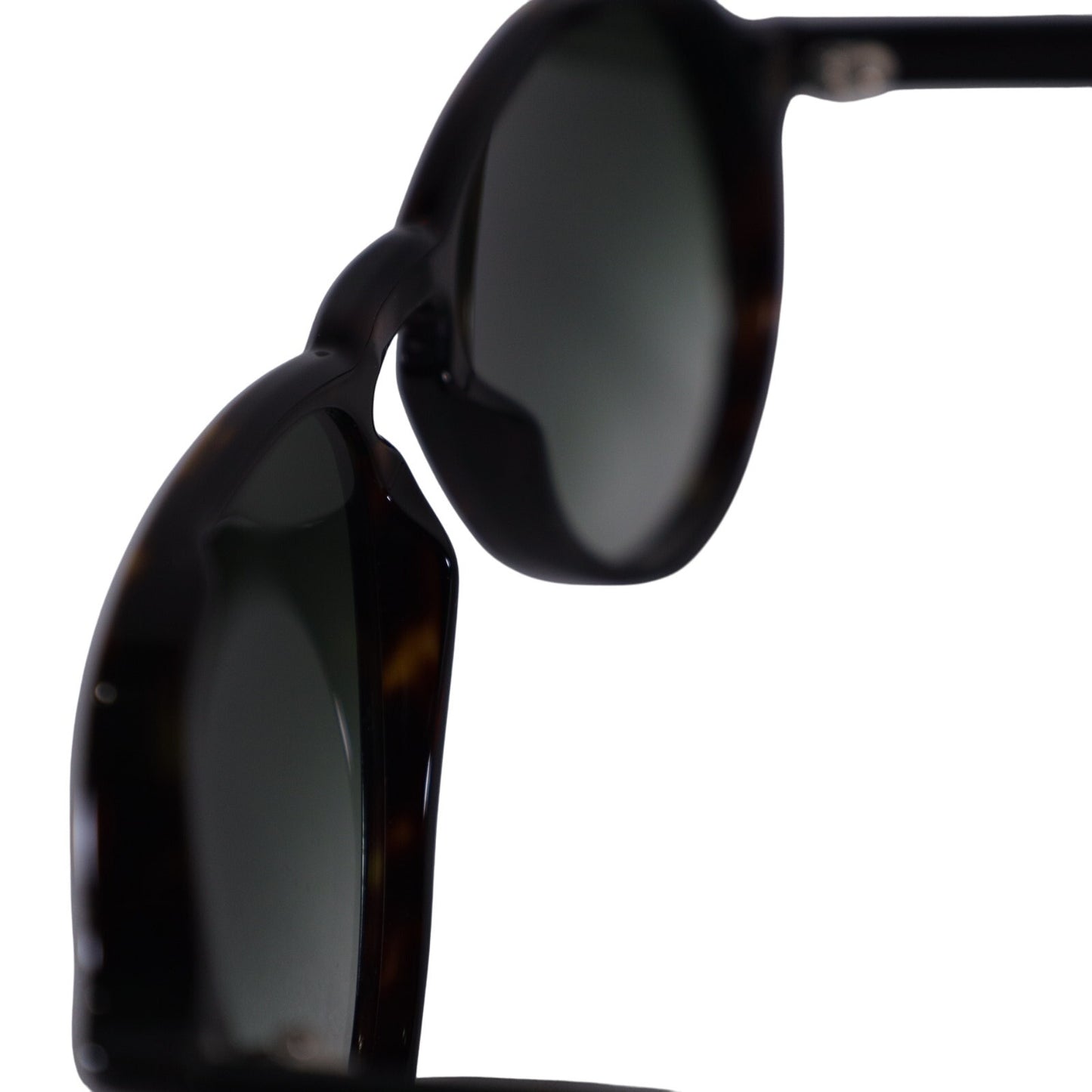 David Beckham Lightweight Aviator Sunglasses - Tortoise / Grey Green Gradient