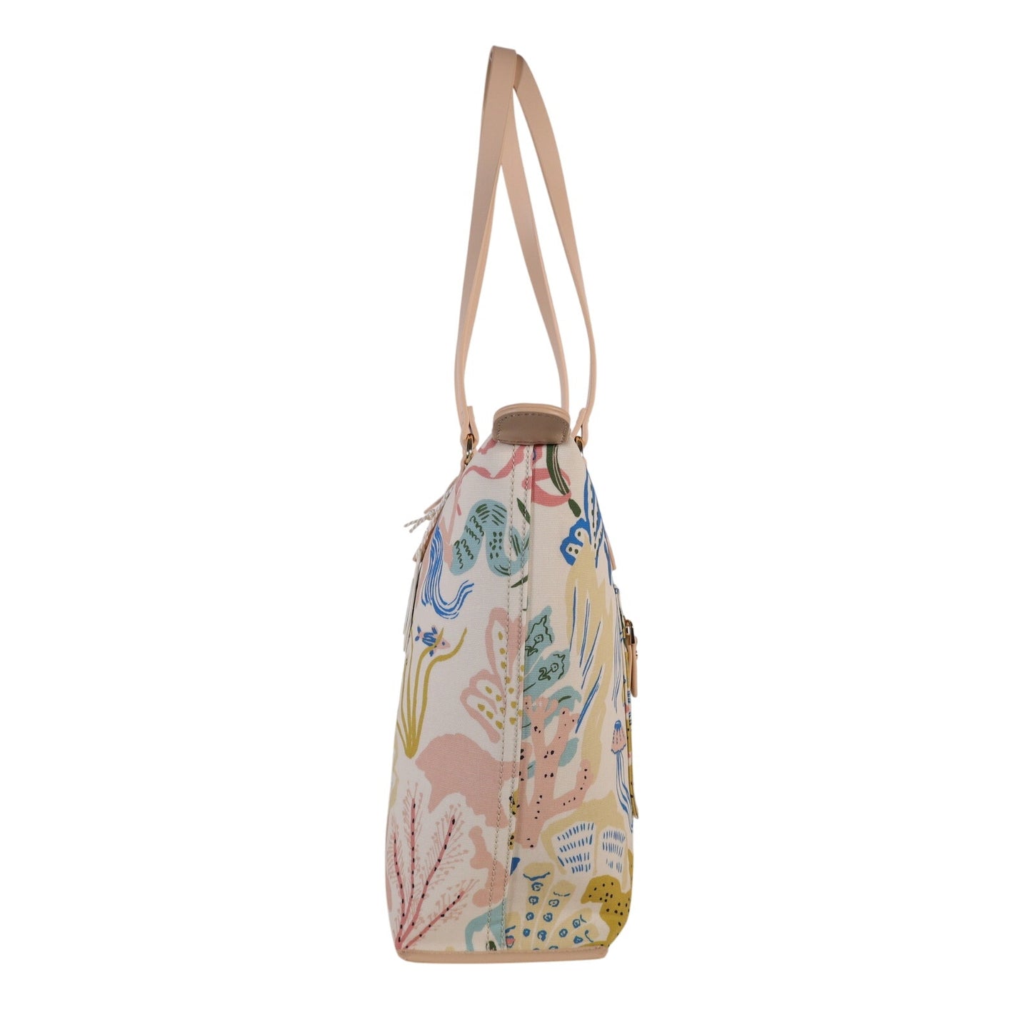 Spartina 449 Coastal Zip Travel Tote Bag - Mermaid Sea