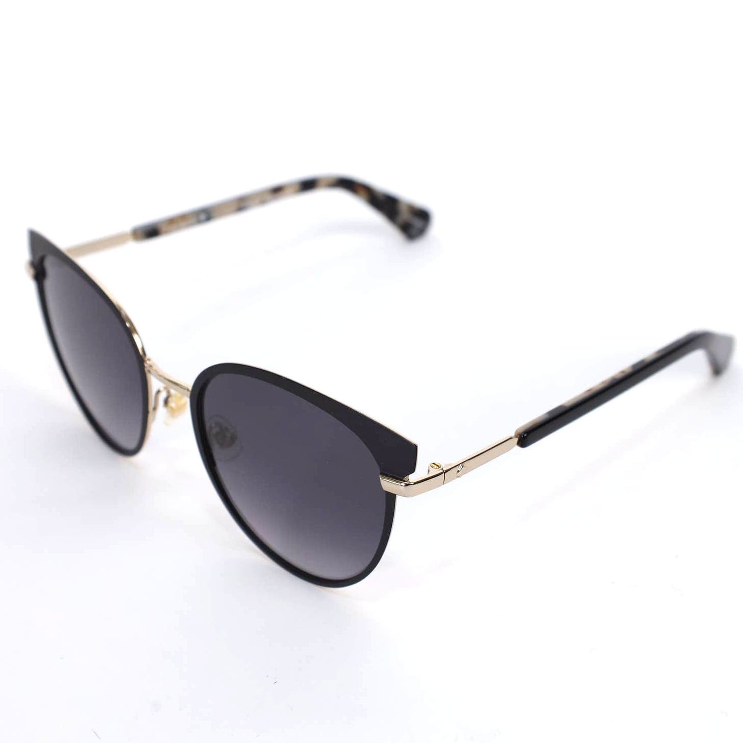 Kate Spade Janalee Cat-Eye Sunglasses - Black/Gold