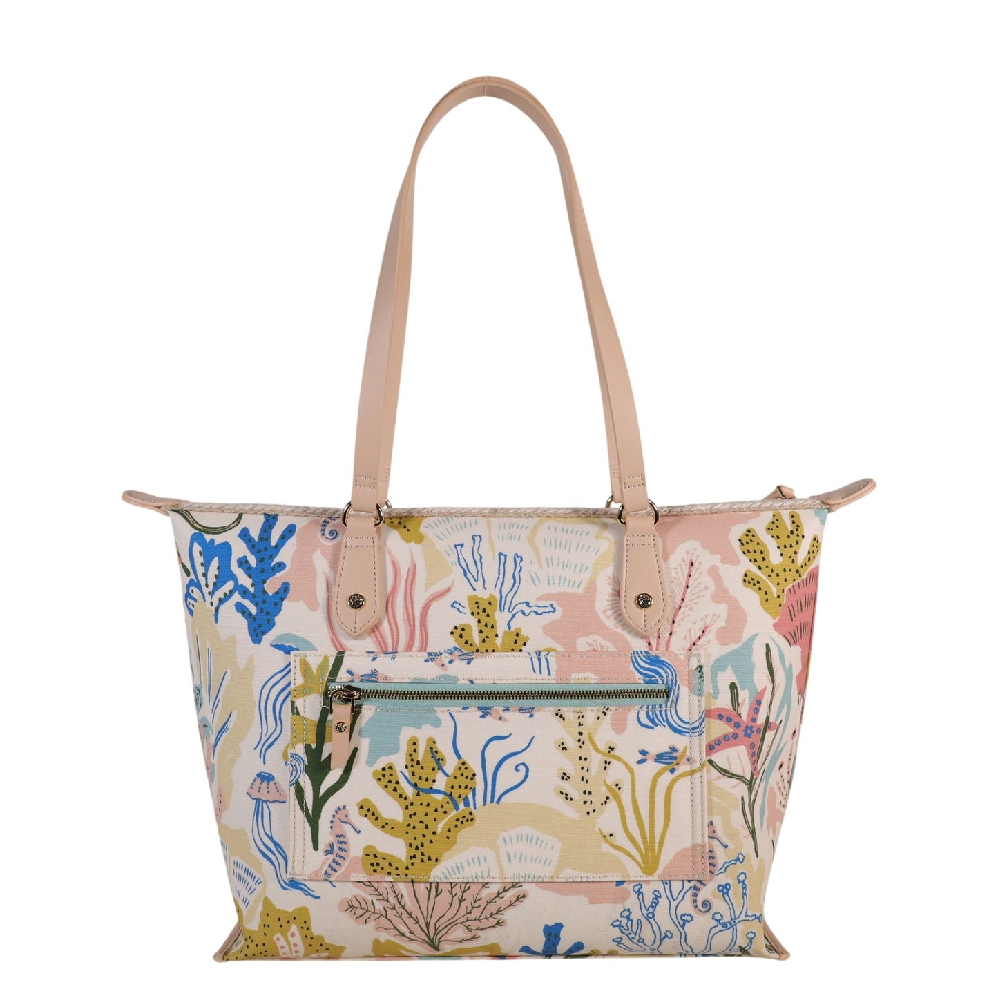 Spartina 449 Coastal Zip Travel Tote Bag - Mermaid Sea