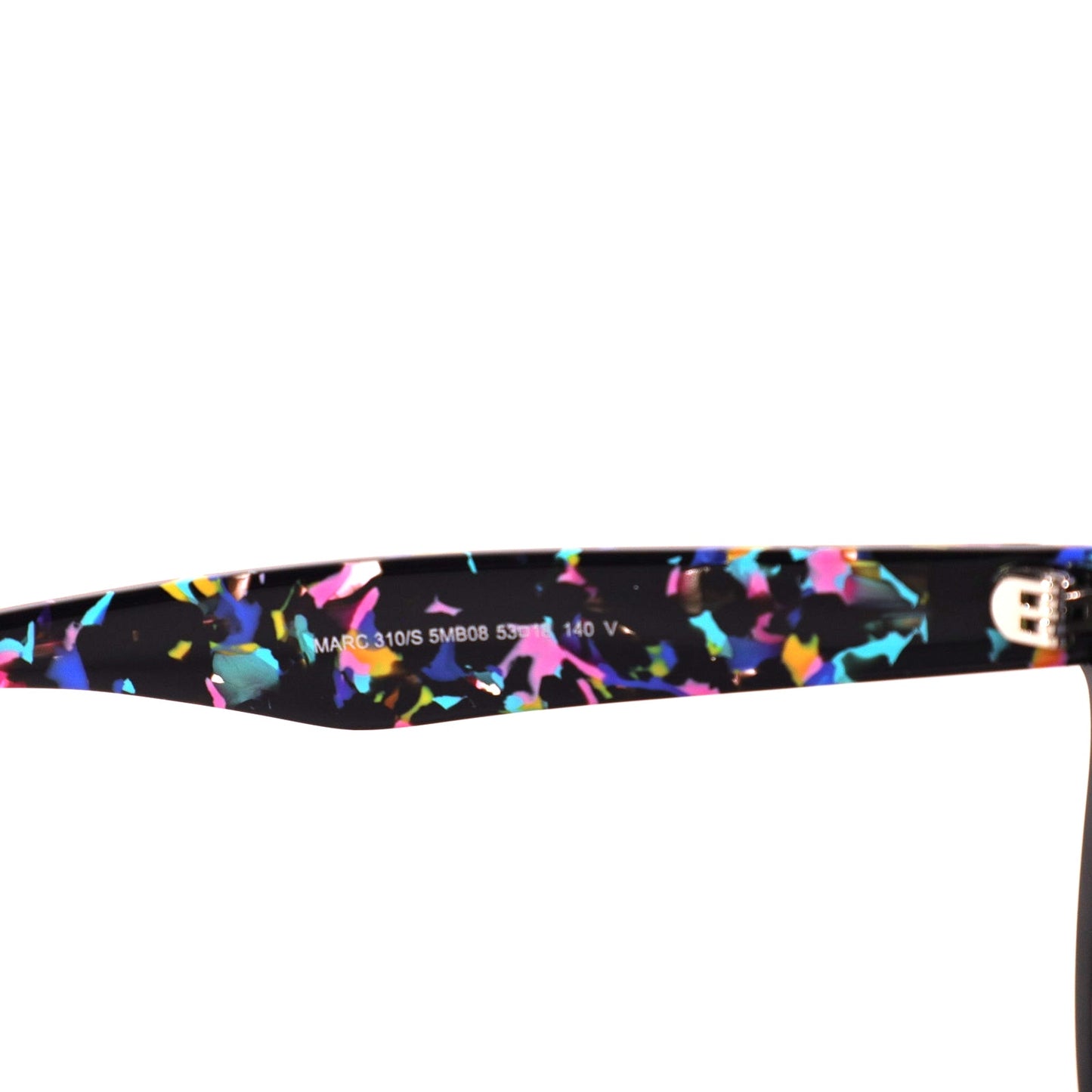 Marc Jacobs Cat Eye Womens Sunglasses - Black / Multicolor