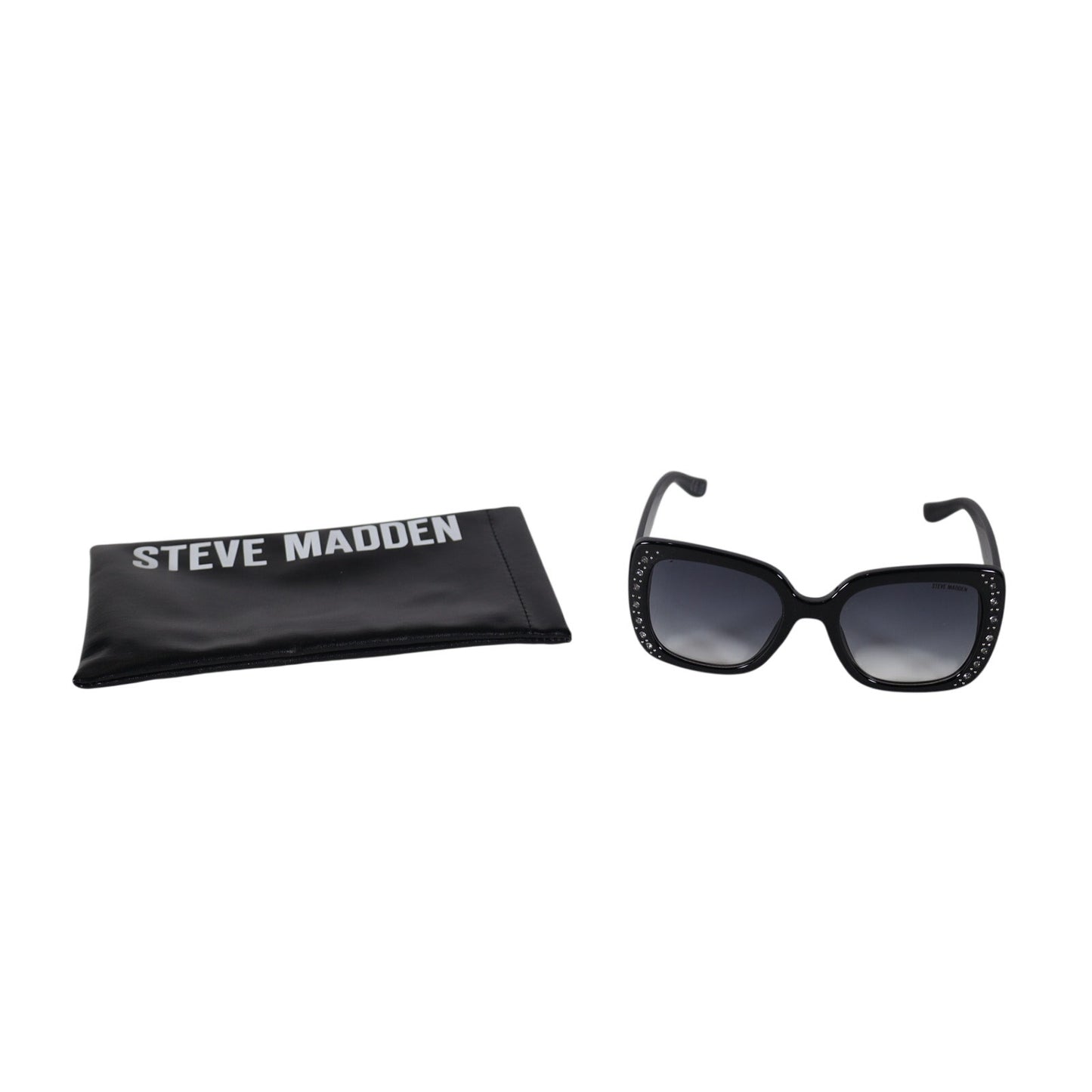 Steve Madden DORIE Oversized Sunglasses - Black / Gray Gradient