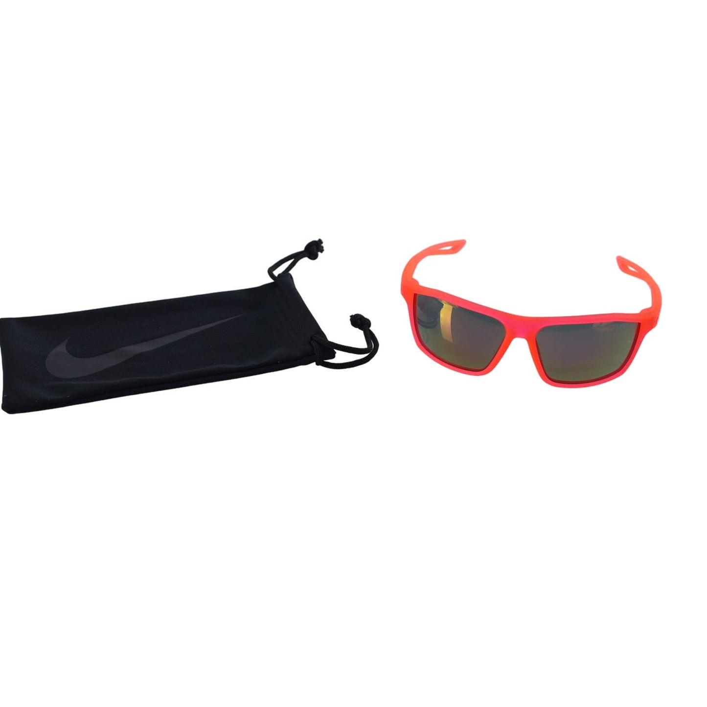 Nike Legend Rectangle Mens Sunglasses - Matte Solar Red/Pink Flash
