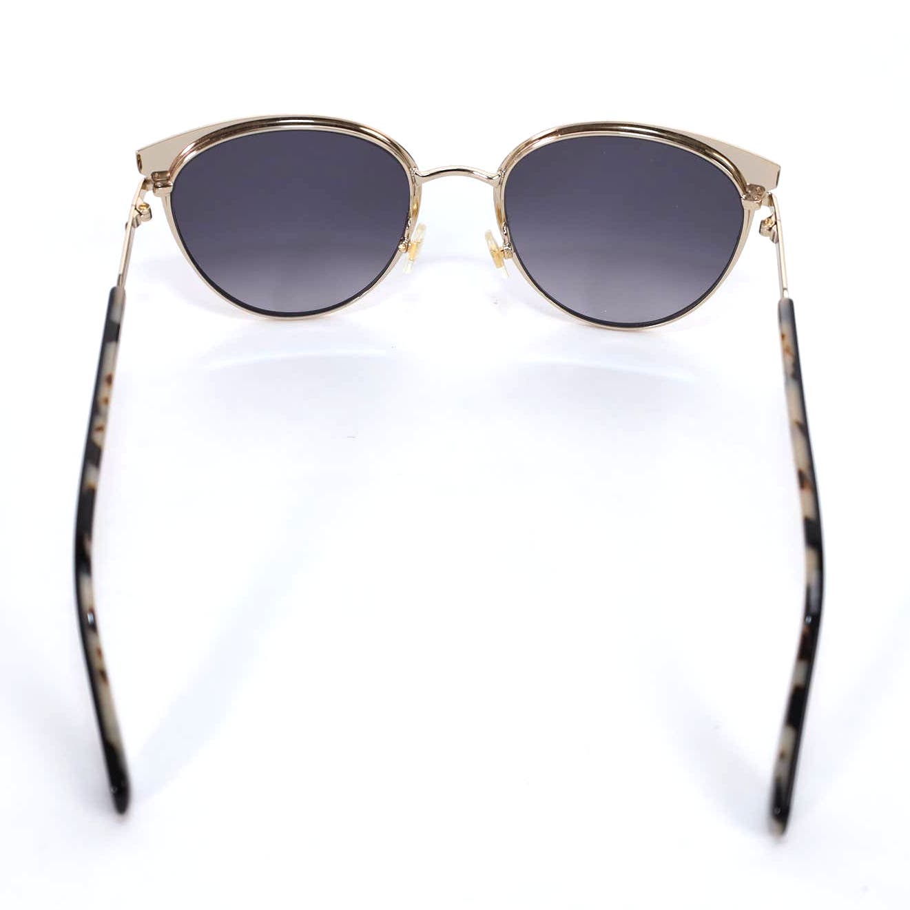 Kate Spade Janalee Cat-Eye Sunglasses - Black/Gold