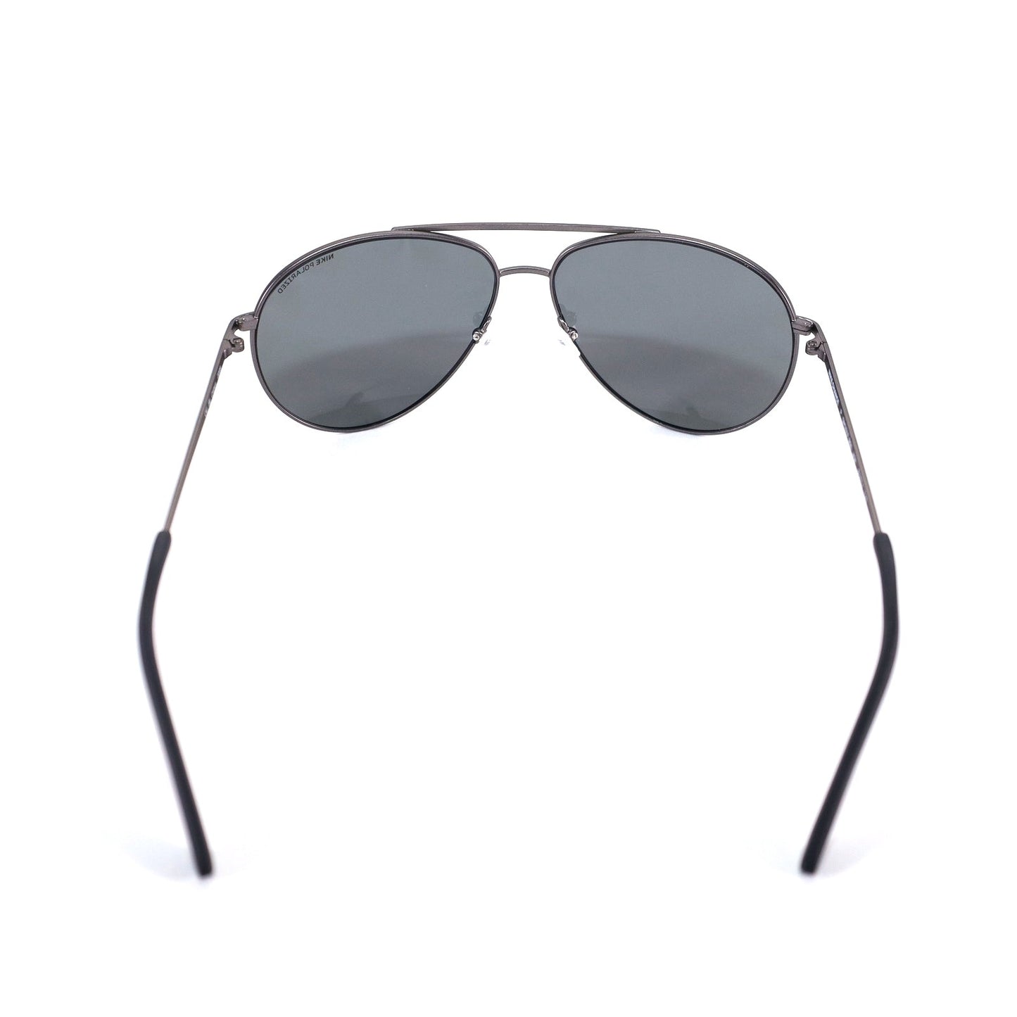 Nike CHANCE Aviator Polarized Mens Sunglasses - Satin Gunmetal / Grey
