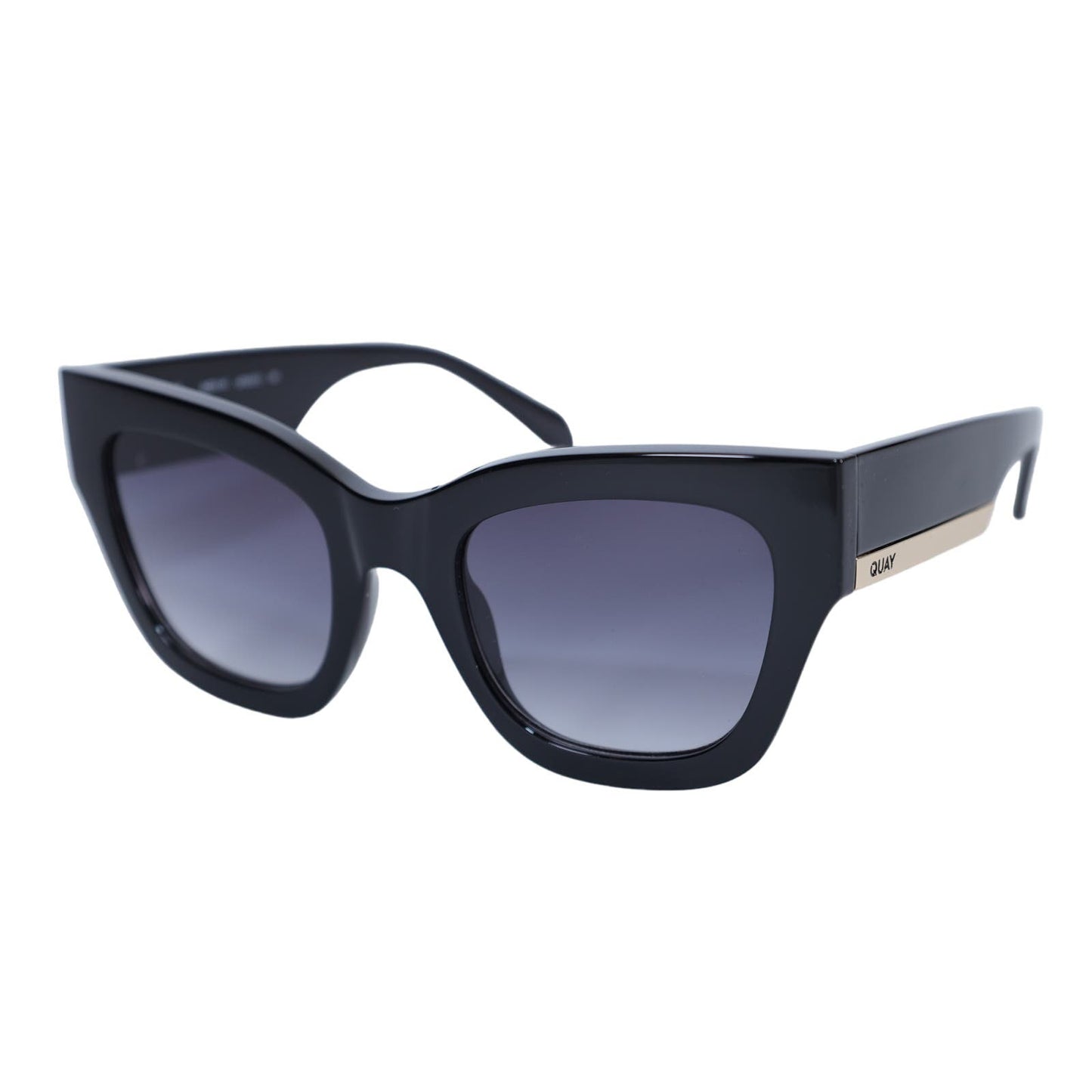 Quay Australia BY THE WAY Womens Sunglasses - Black/Smoke