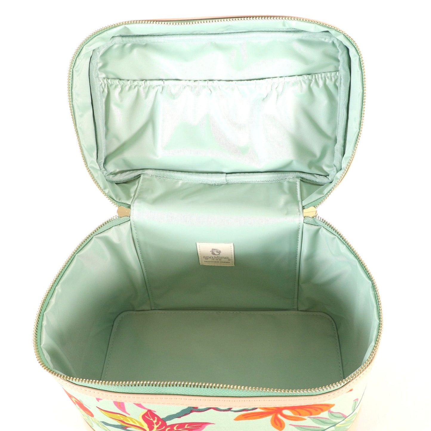 Spartina 449 Travel Accessory Train Case - Richmond Hill Sea Foam