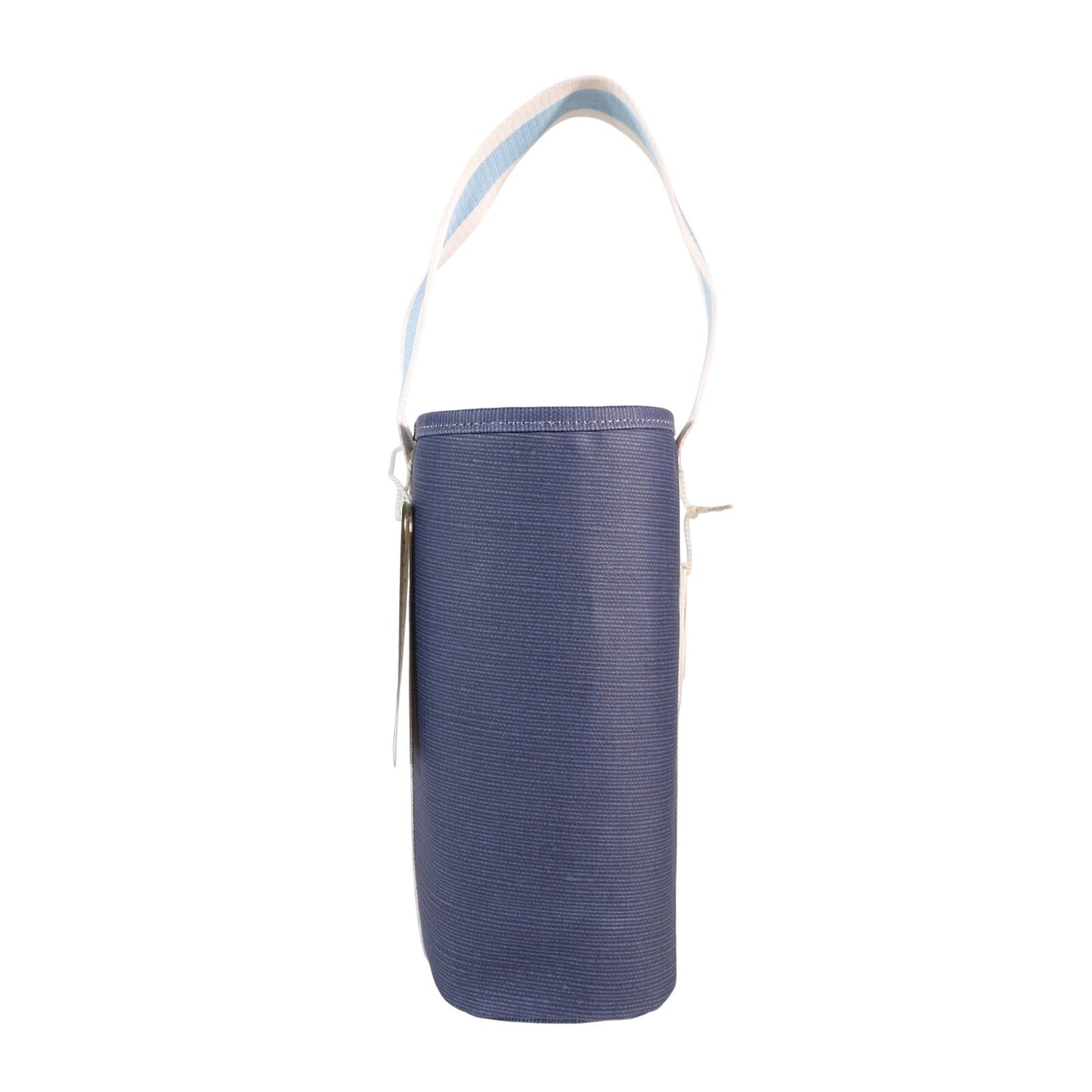 Spartina 449 Double Wine Caddy - Navy Blue Stripe