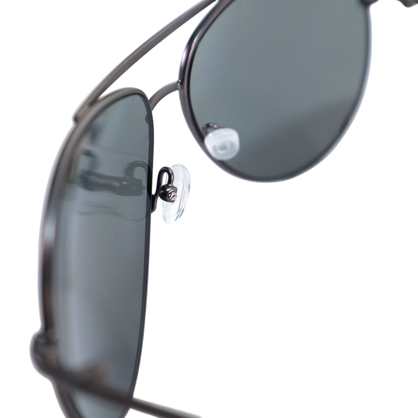 Nike CHANCE Aviator Polarized Mens Sunglasses - Satin Gunmetal / Grey