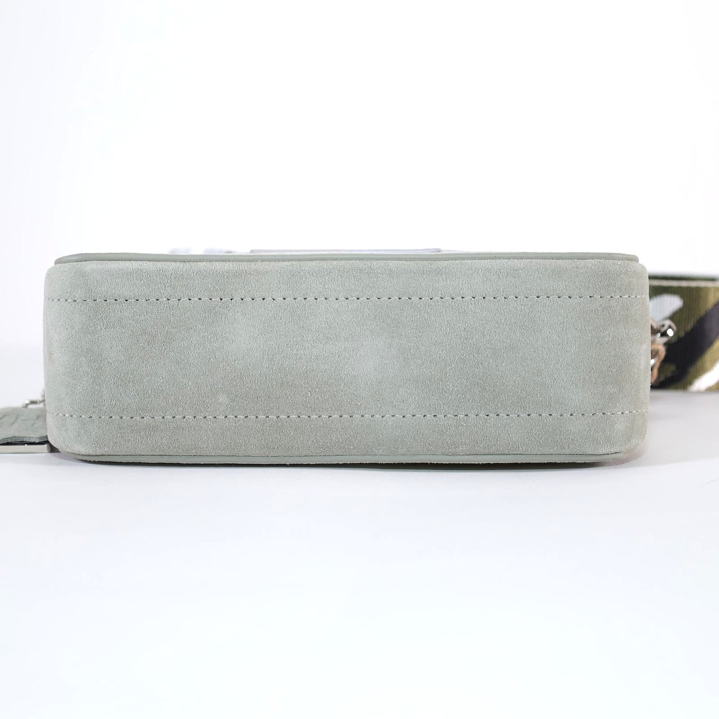 Vintage Havana Linda Bag with 2 Shoulder / Crossbody Straps - Silver