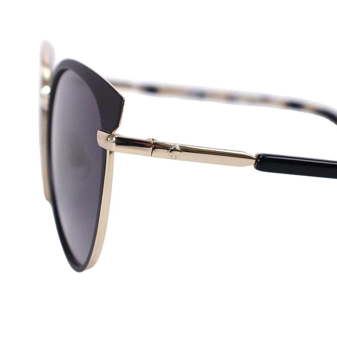 Kate Spade Janalee Cat-Eye Sunglasses - Black/Gold
