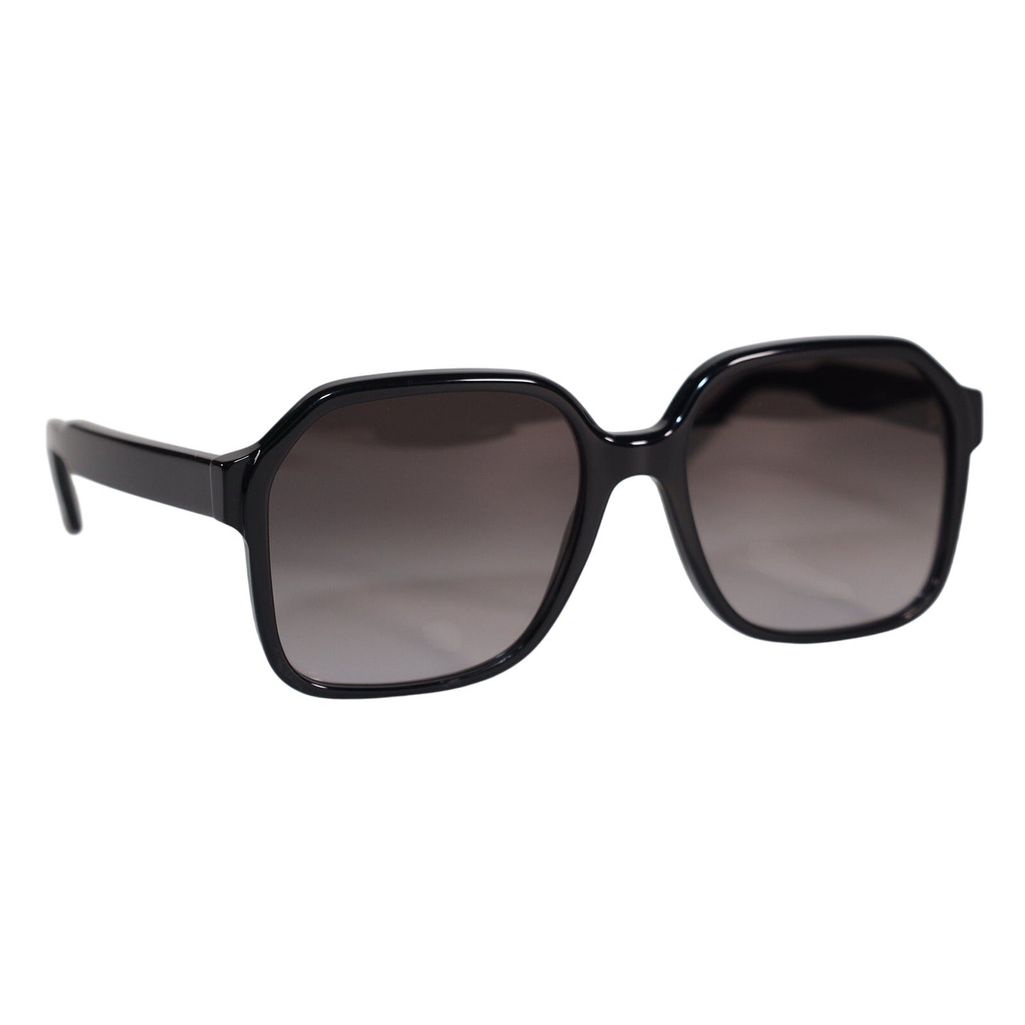 Ferragamo Square Womens Black Sunglasses - Black / Black Gradient