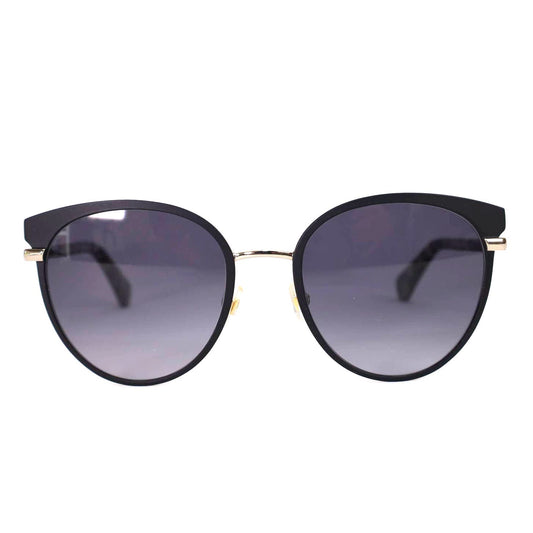 Kate Spade Janalee Cat-Eye Sunglasses - Black/Gold