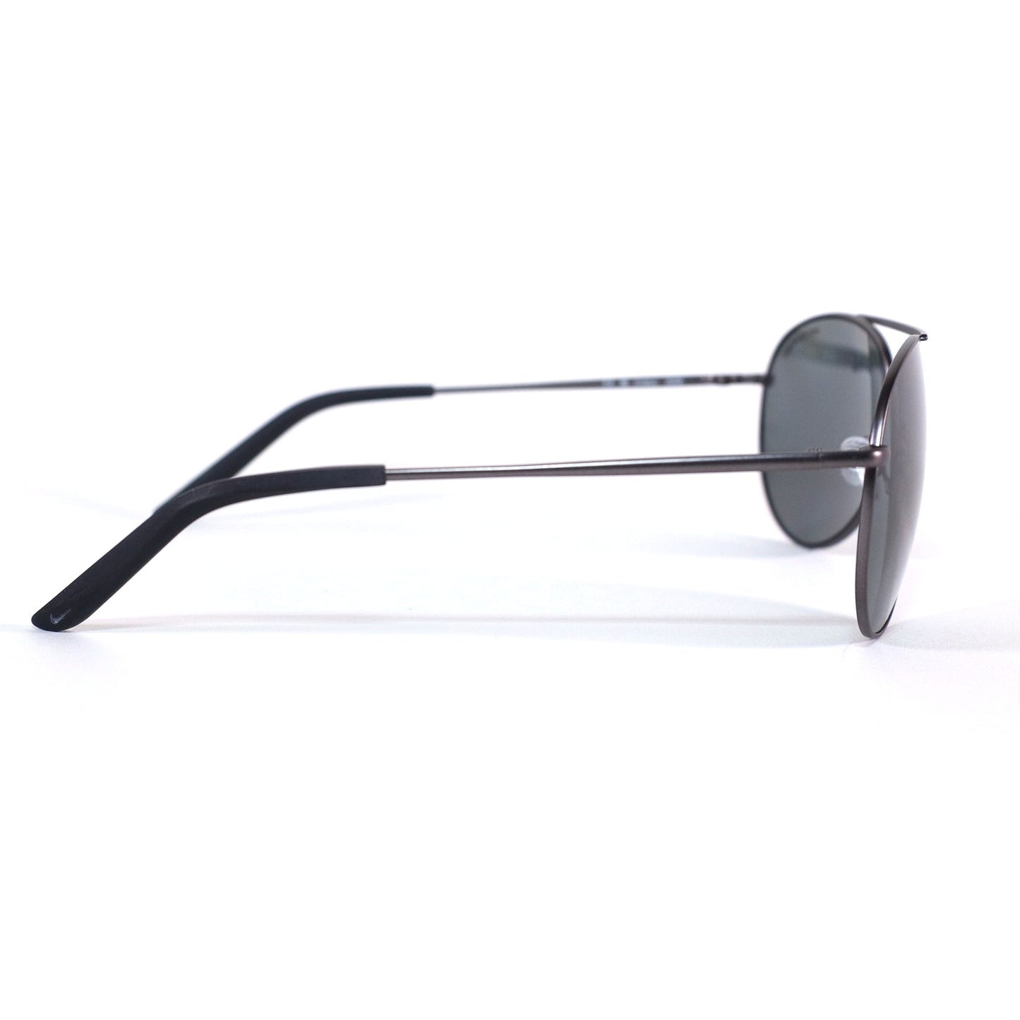 Nike CHANCE Aviator Polarized Mens Sunglasses - Satin Gunmetal / Grey