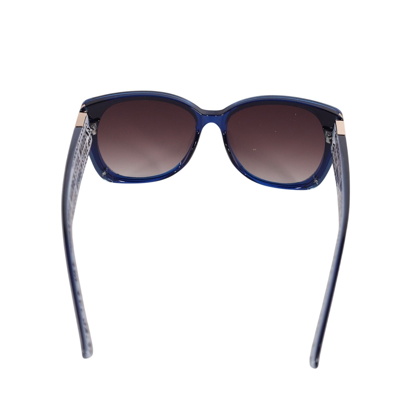 Steve Madden SHELBEA Oversized Cat Eye Sunglasses - Blue / Brown