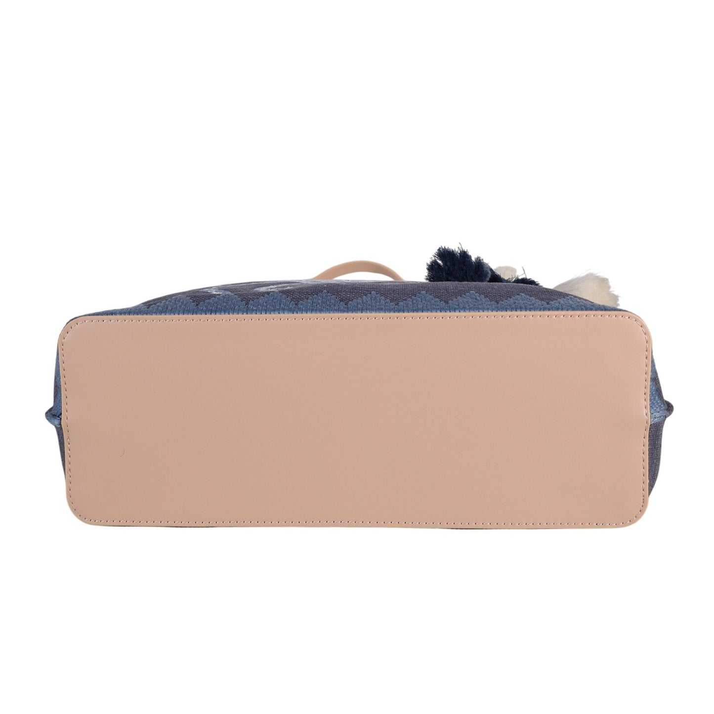 Spartina 449 Fiesta Tote Bag - Hamilton Crab - Denim Blue / White