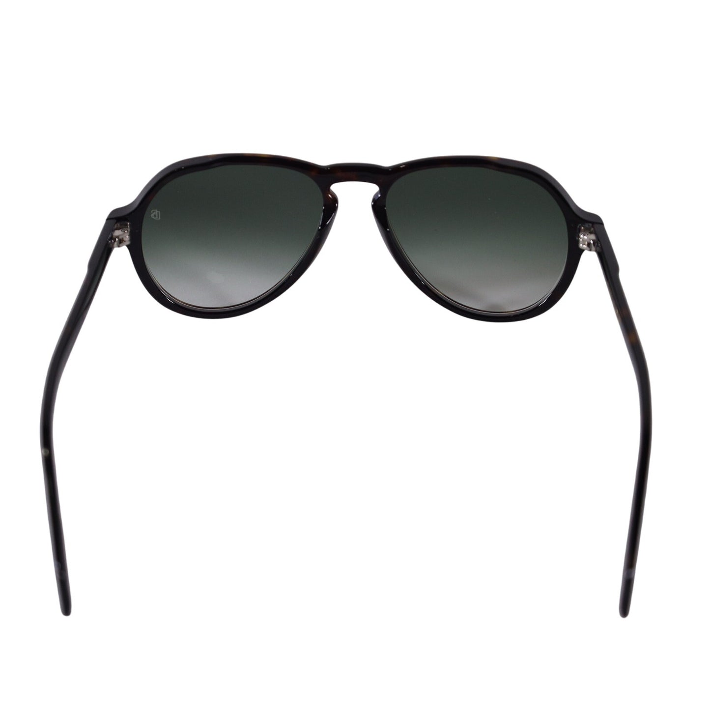 David Beckham Lightweight Aviator Sunglasses - Tortoise / Grey Green Gradient