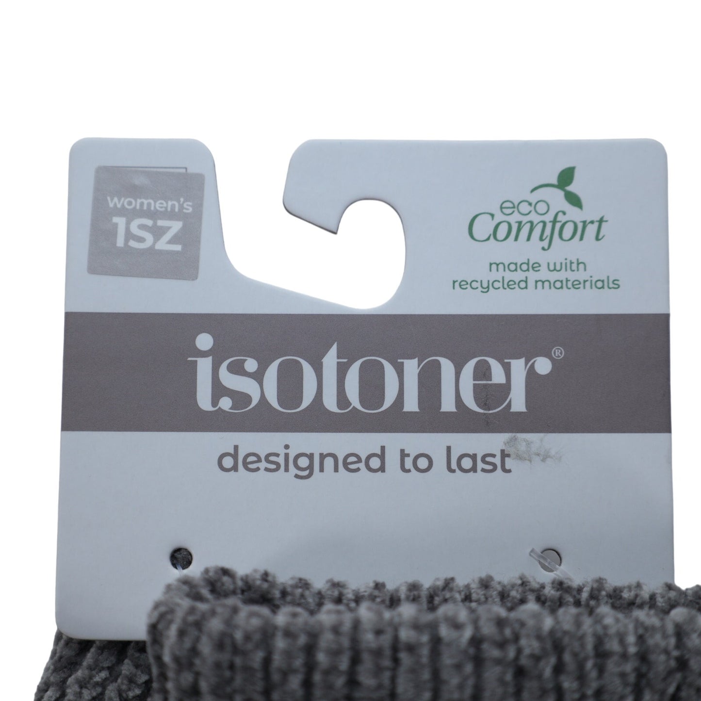 Isotoner EcoComfort Women's Knit Fleece Lined Gloves - One Size - Grey