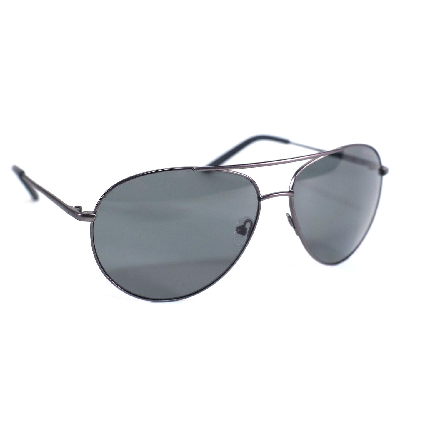 Nike CHANCE Aviator Polarized Mens Sunglasses - Satin Gunmetal / Grey