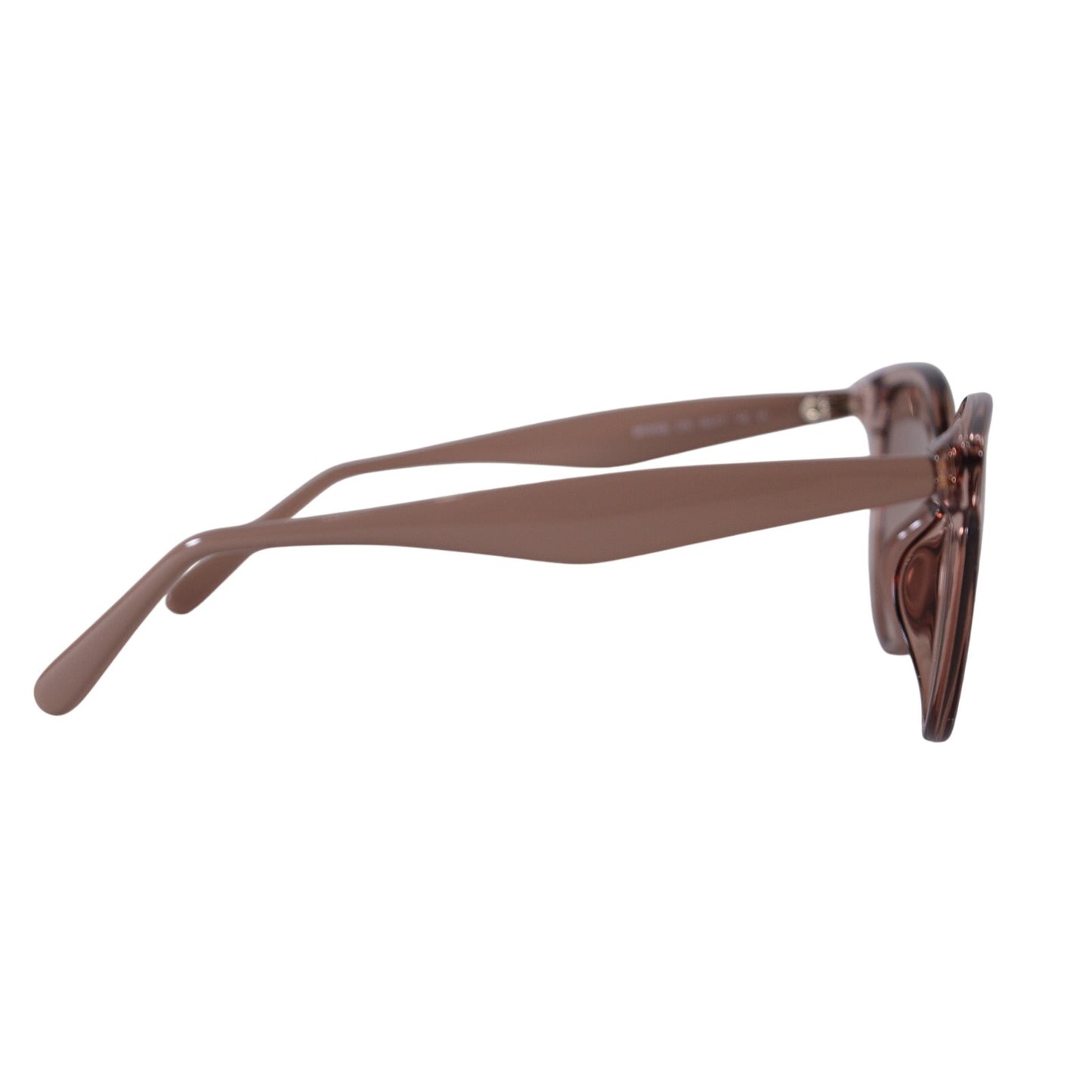 Salvatore Ferragamo Round Cat Eye Sunglasses - Transparent Sand / Sand Gradient