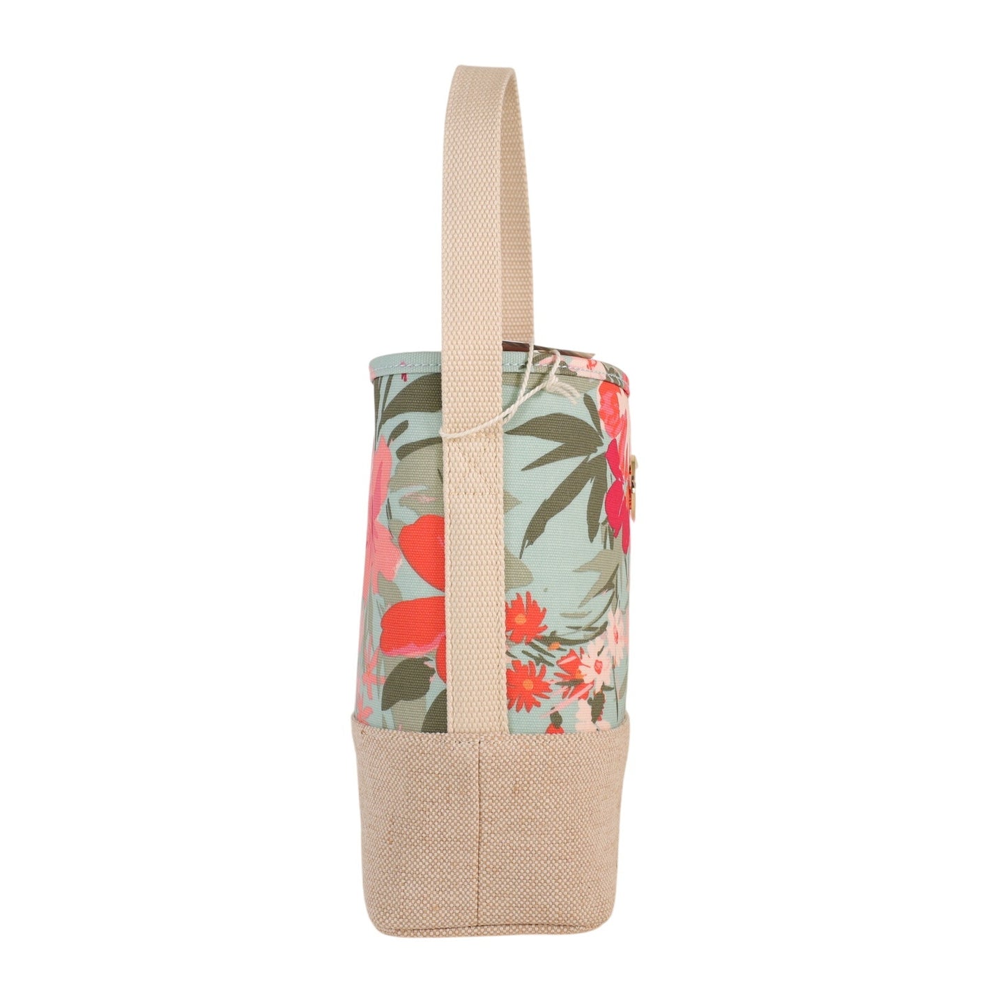 Spartina 449 Double Wine Caddy Tote Bag - Alljoy Landing Sea Foam