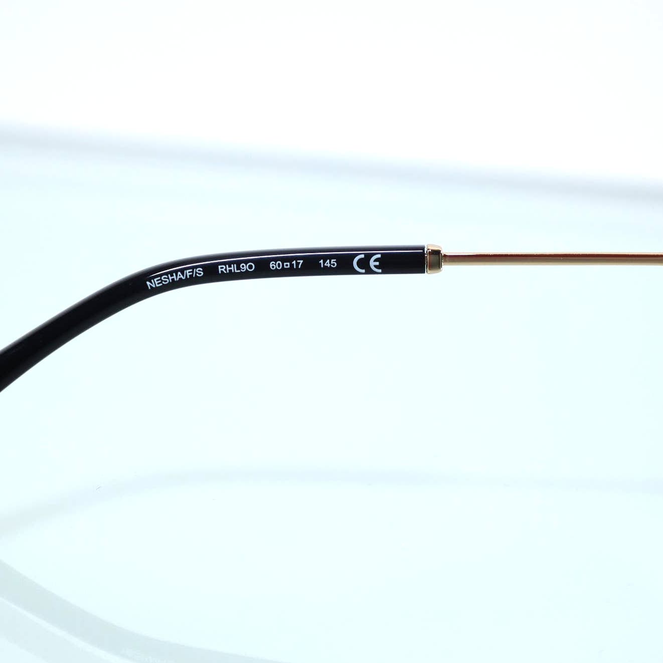 Kate Spade NESHA Round Metal Sunglasses - Gold/Black Grey Gradient