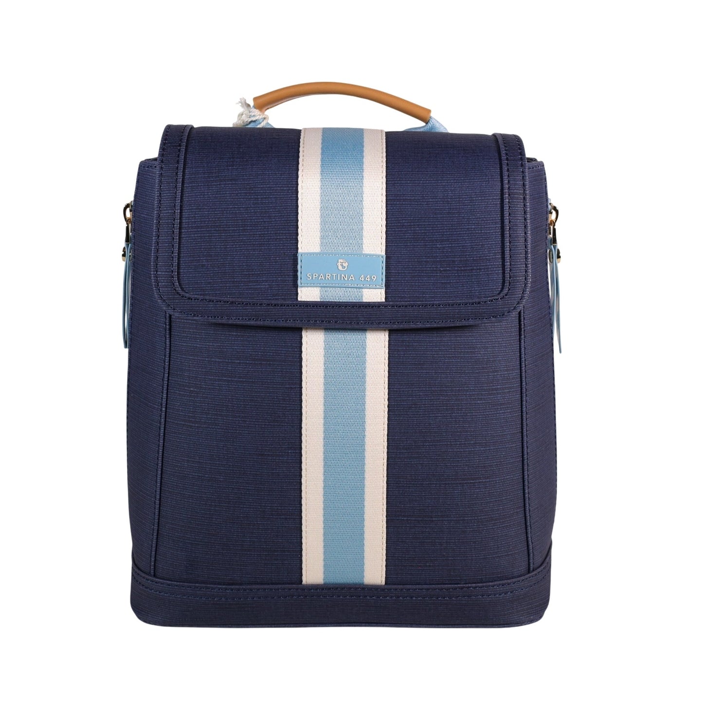 Spartina 449 Armada Back Pack - Navy Blue Stripe