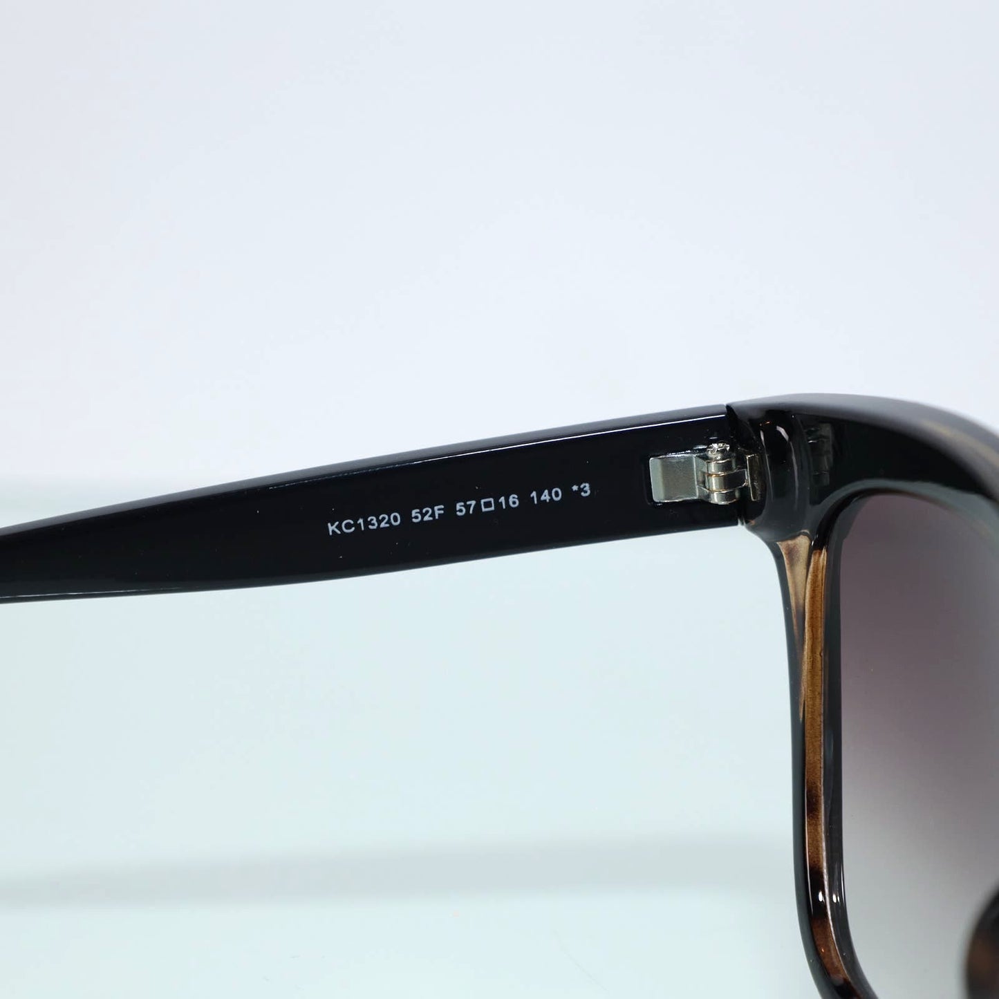 Kenneth Cole Reaction Oversized Round Sunglasses - Dark Havana/Gradient Brown
