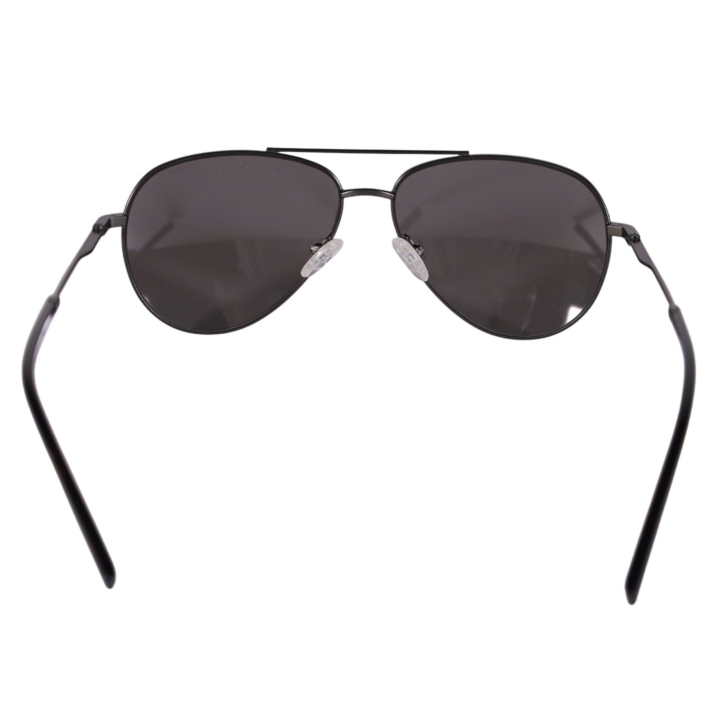 Chesterfield Mens Pilot Aviator Polarized Sunglasses - Matte Black/Black