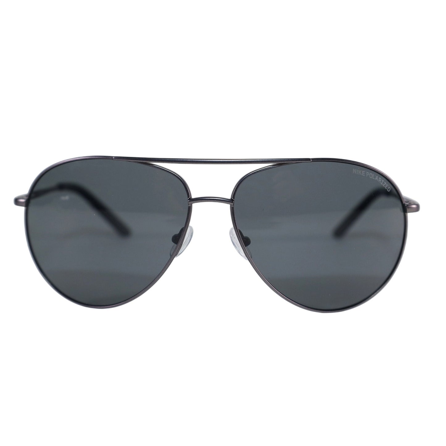Nike CHANCE Aviator Polarized Mens Sunglasses - Satin Gunmetal / Grey