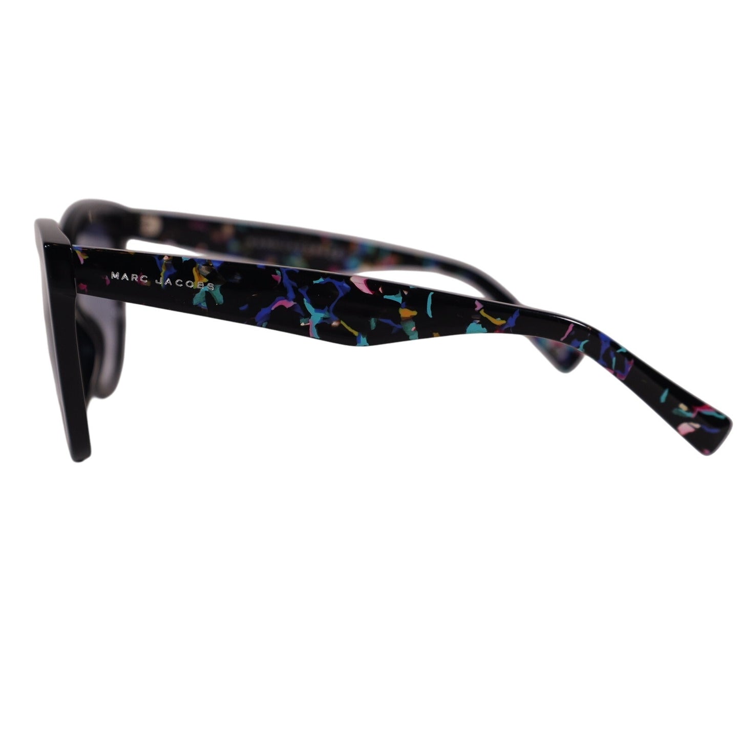 Marc Jacobs Cat Eye Womens Sunglasses - Black / Multicolor