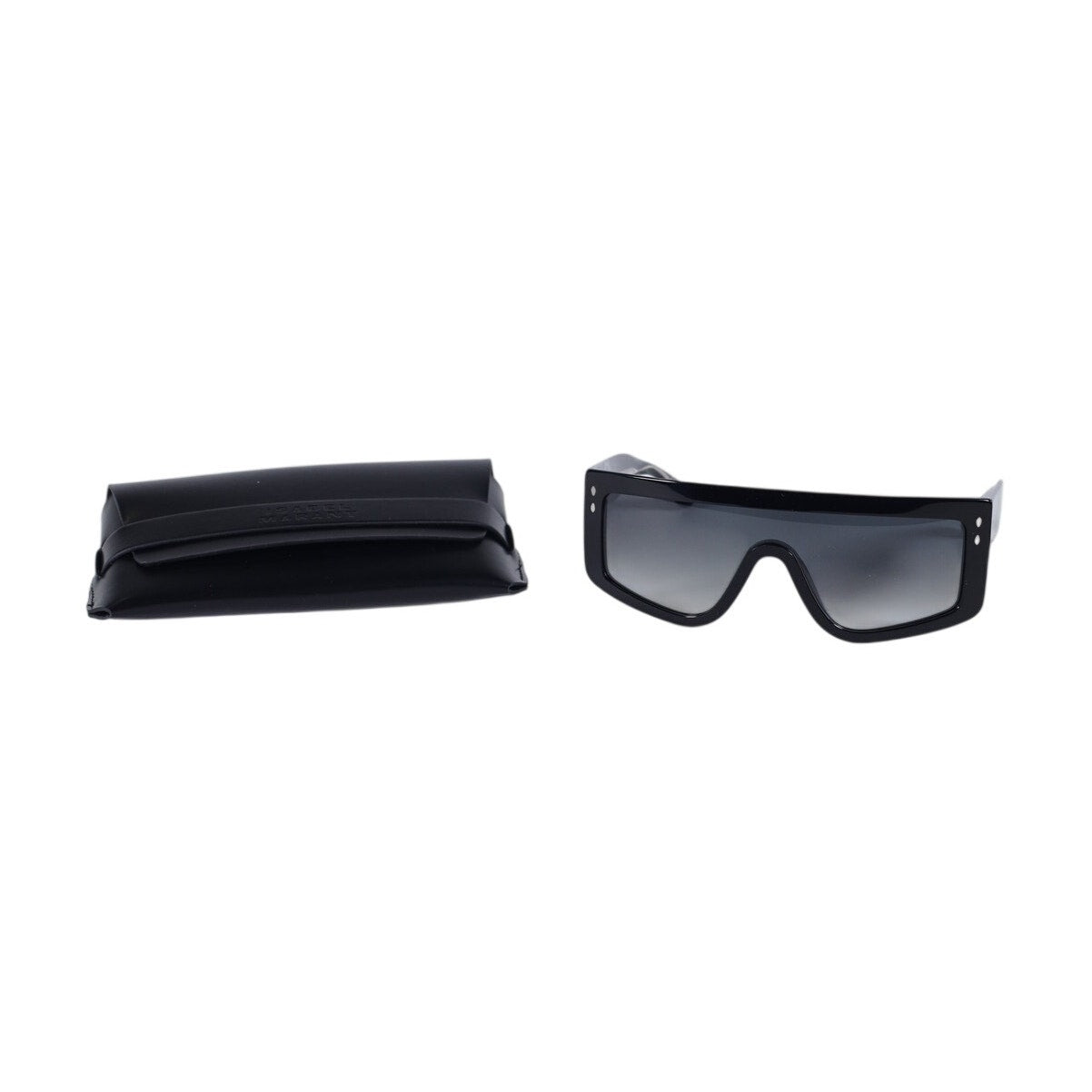 Isabel Marant Shield Festival Sunglasses - Black / Grey