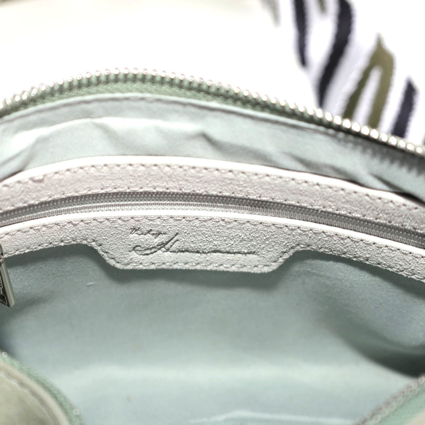 Vintage Havana Linda Bag with 2 Shoulder / Crossbody Straps - Silver