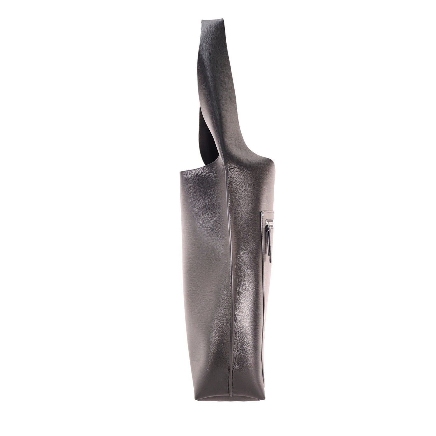 Ideal of Sweden Frankie Boho Shoulder Bag - Smooth Black Vegan Leather