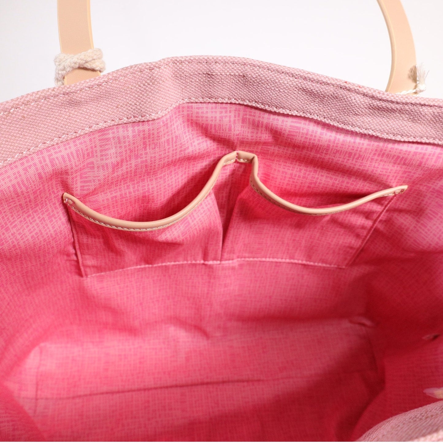 Spartina 449 Fiesta Embroidered Tote Bag- Richmond Hill Pink Palms