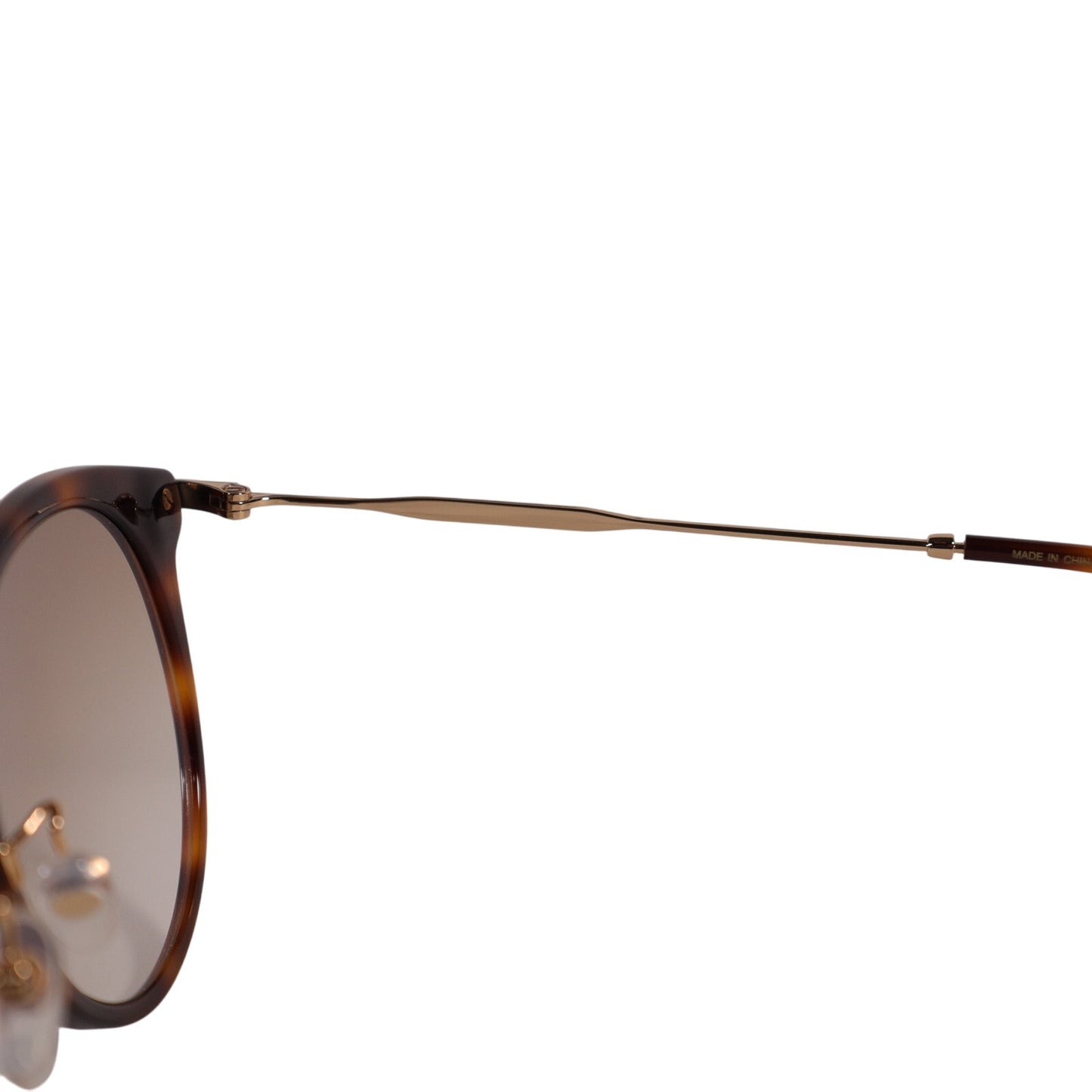 Marc Jacobs Round Womens Sunglasses - Havana / Brown Gradient