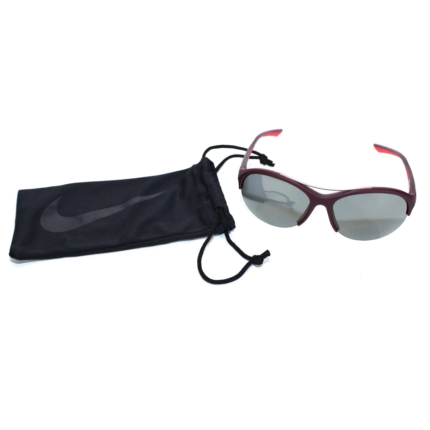Nike Flex Momentum Sunglasses - Matte Night Maroon/Gunmetal Flash