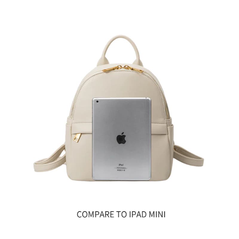 Melie Bianco Louise Recycled Vegan Leather Backpack - Pink
