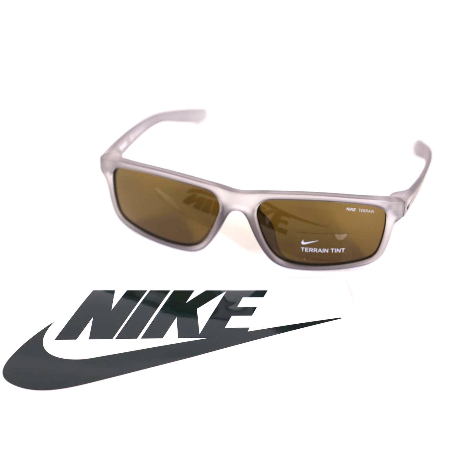 Nike Rectangle Chronicle Sunglasses - Wolf Grey / Terrain Tint