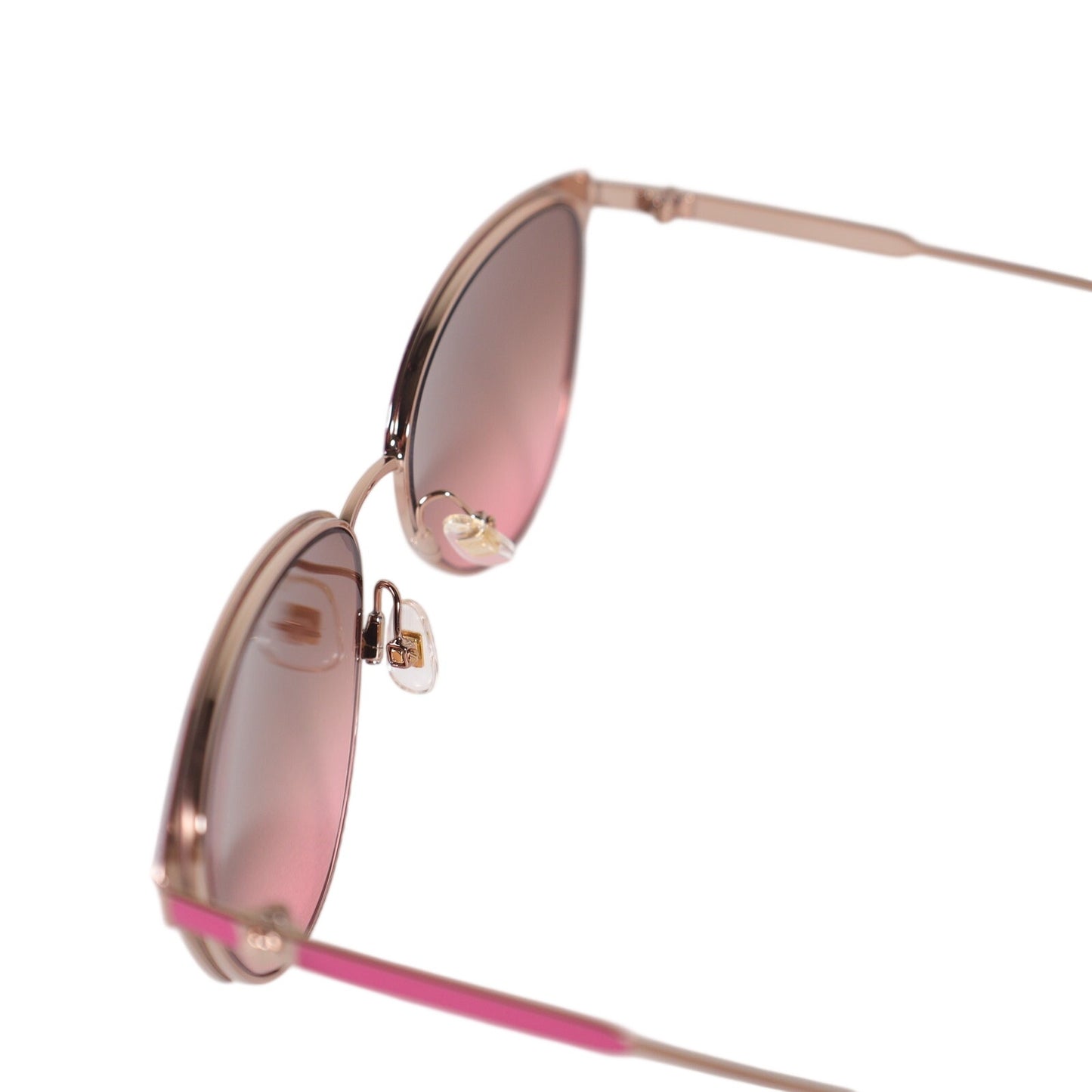 Kate Spade IANNA Cat Eye Sunglasses Women Rose Gold UV Protection
