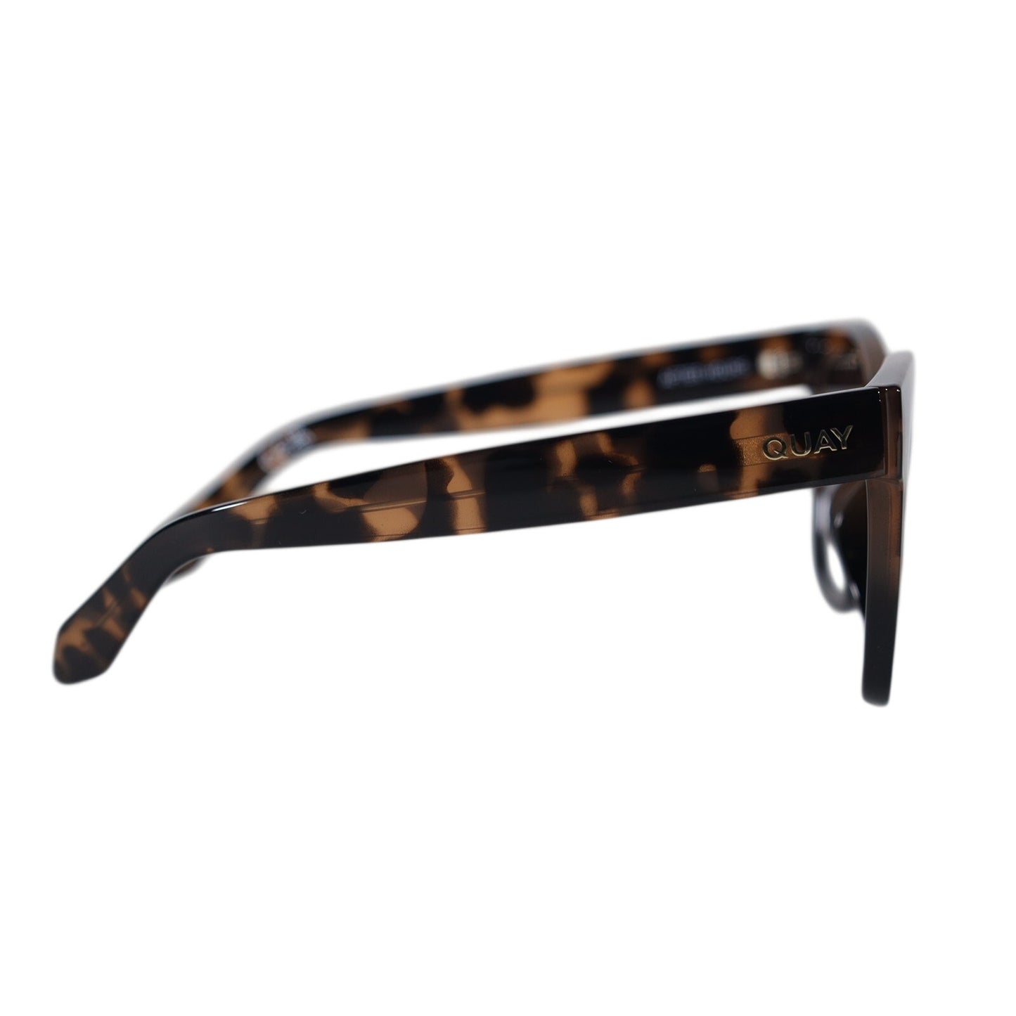 Quay Australia AFTER HOURS Women's Sunglasses - Tortoise Black/Black Fade